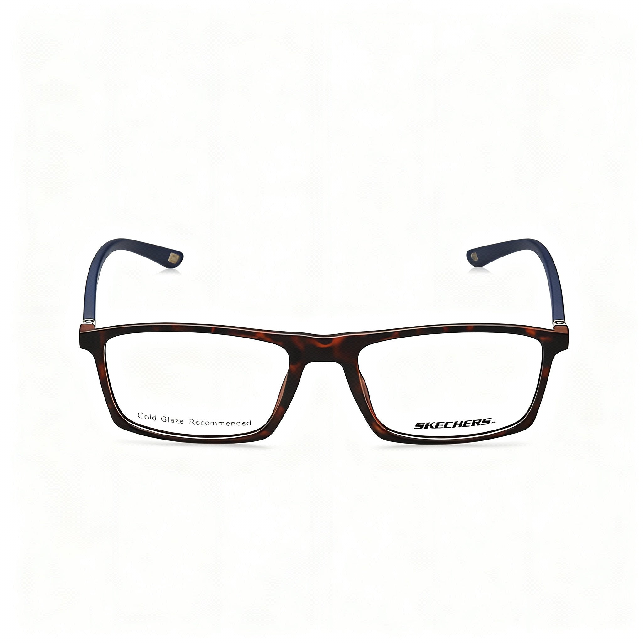 Skechers Se3302 Men's Plastic Prescription Eyeglass Frames Dark Havana 54mm Lens, 18mm Bridge, 145mm Temple, Photo 3