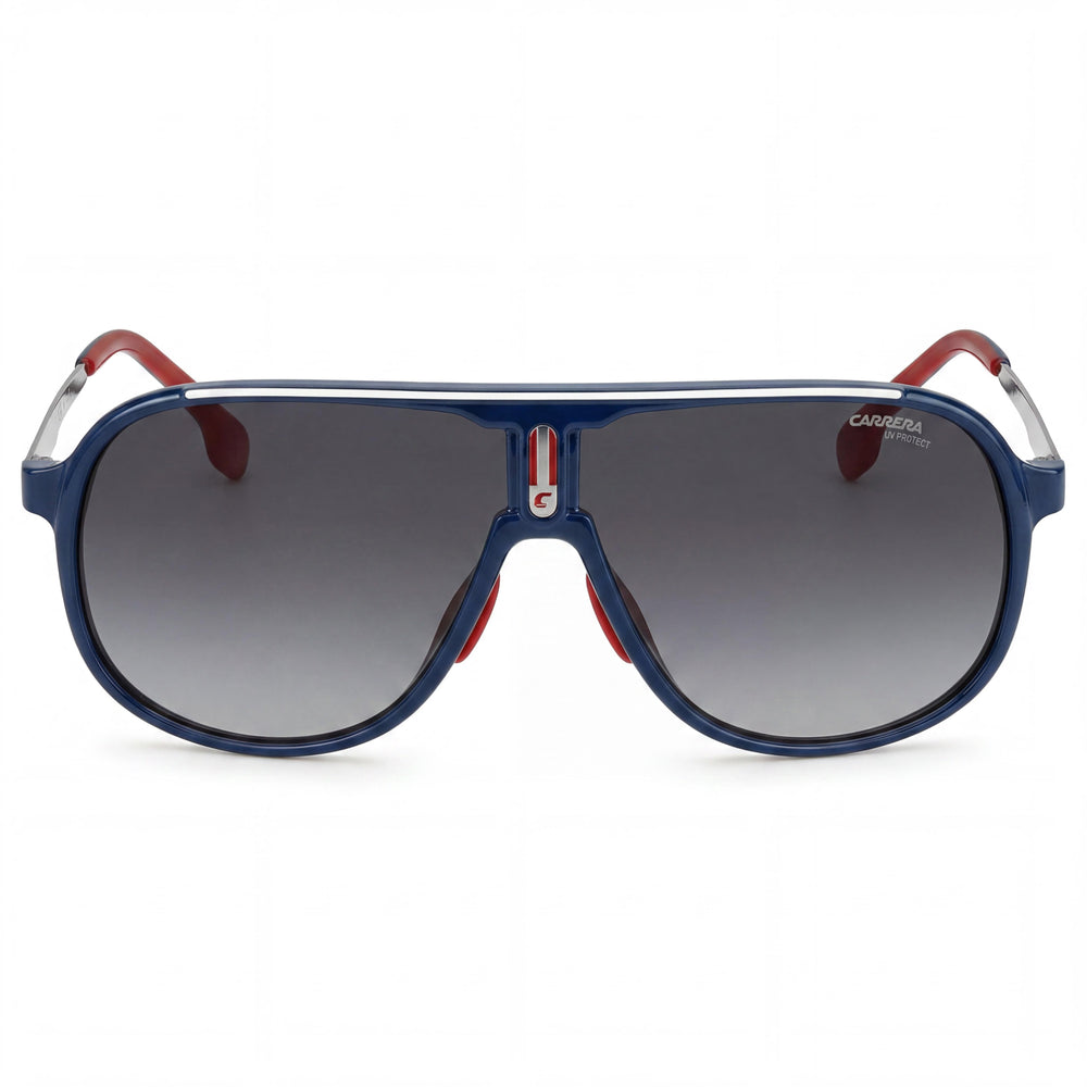 Gafas de sol degradadas cuadradas negras Carrera 1007/S PJP9O para hombre
