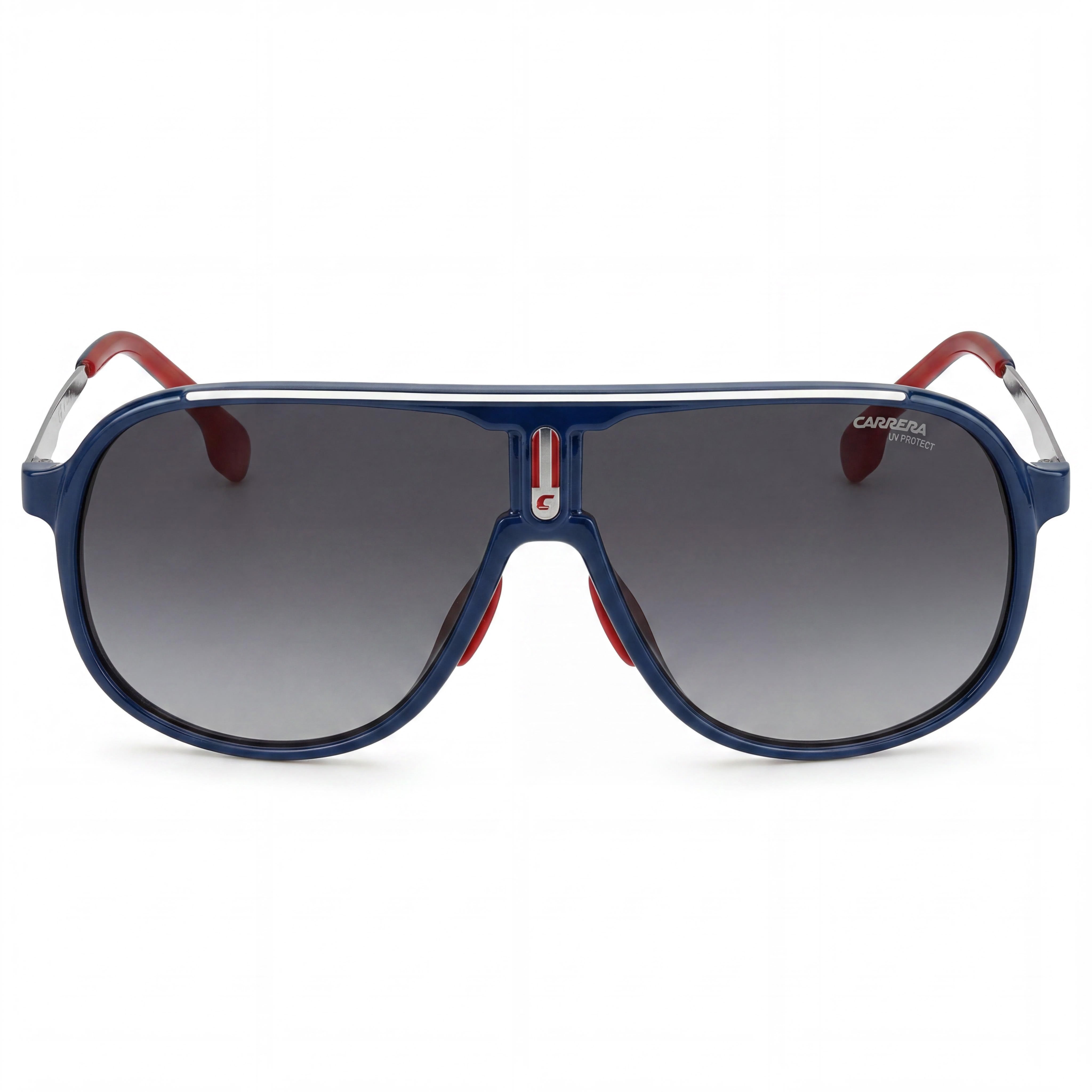 Gafas de sol degradadas cuadradas negras Carrera 1007/S PJP9O para hombre, Photo 2