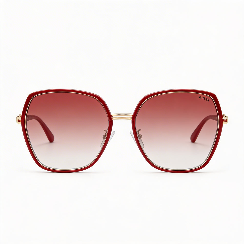 Guess Women's Multicoloured Plastic Brown Lens 100% UV Protection Sunglasses 59mm