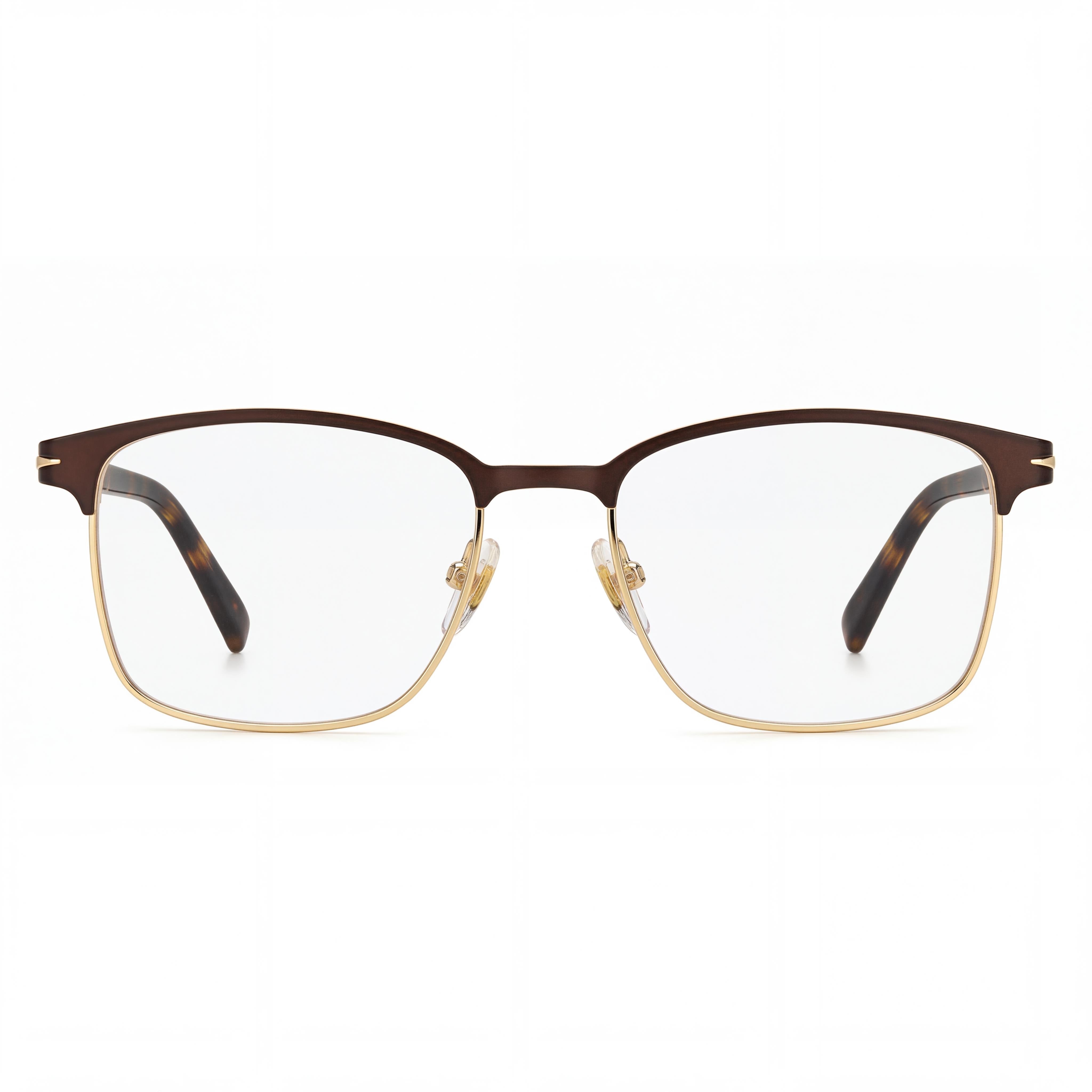 David Beckham Db 1059/F Unisex Metal Frame Polarized Polycarbonate Lens Sunglasses Matte Brown Gold Frame & Lens 55mm, Photo 2