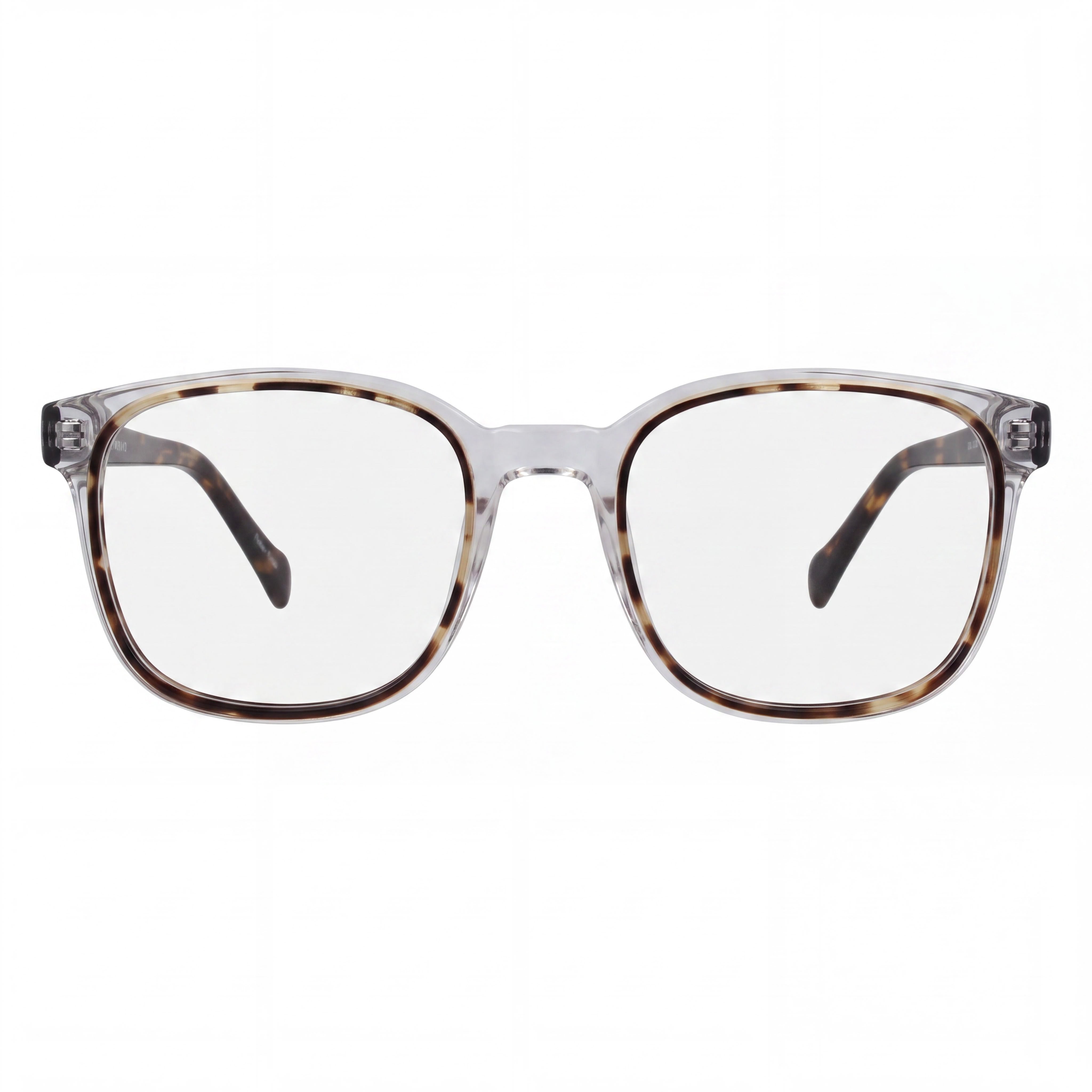 Lucky Brand D411 Women's Crystal Tortoise Plastic Frame Eyewear featuring Polarized Lenses, Size 53mm, Photo 2