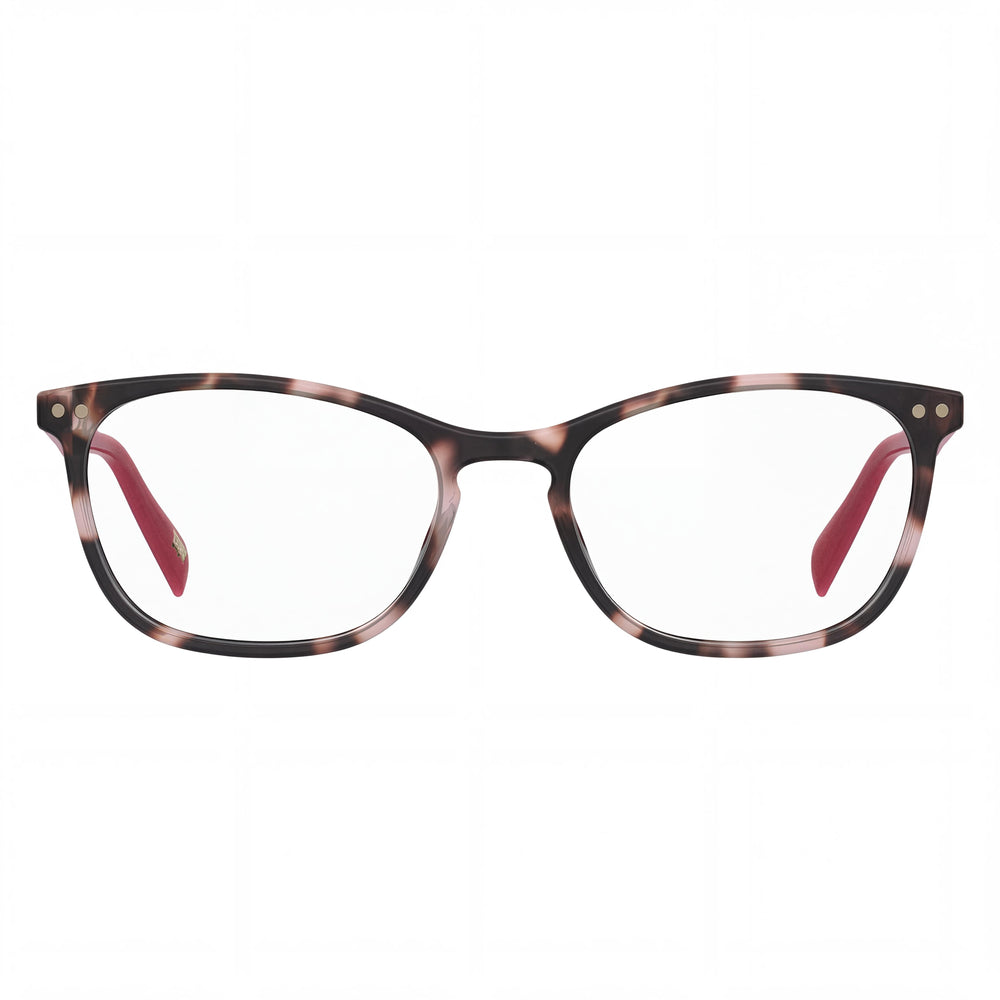 Gafas Levi's Lv 5026 para mujer, armazón de plástico color violeta habana, listas para lentes recetados con lentes de policarbonato 52-17-140 mm