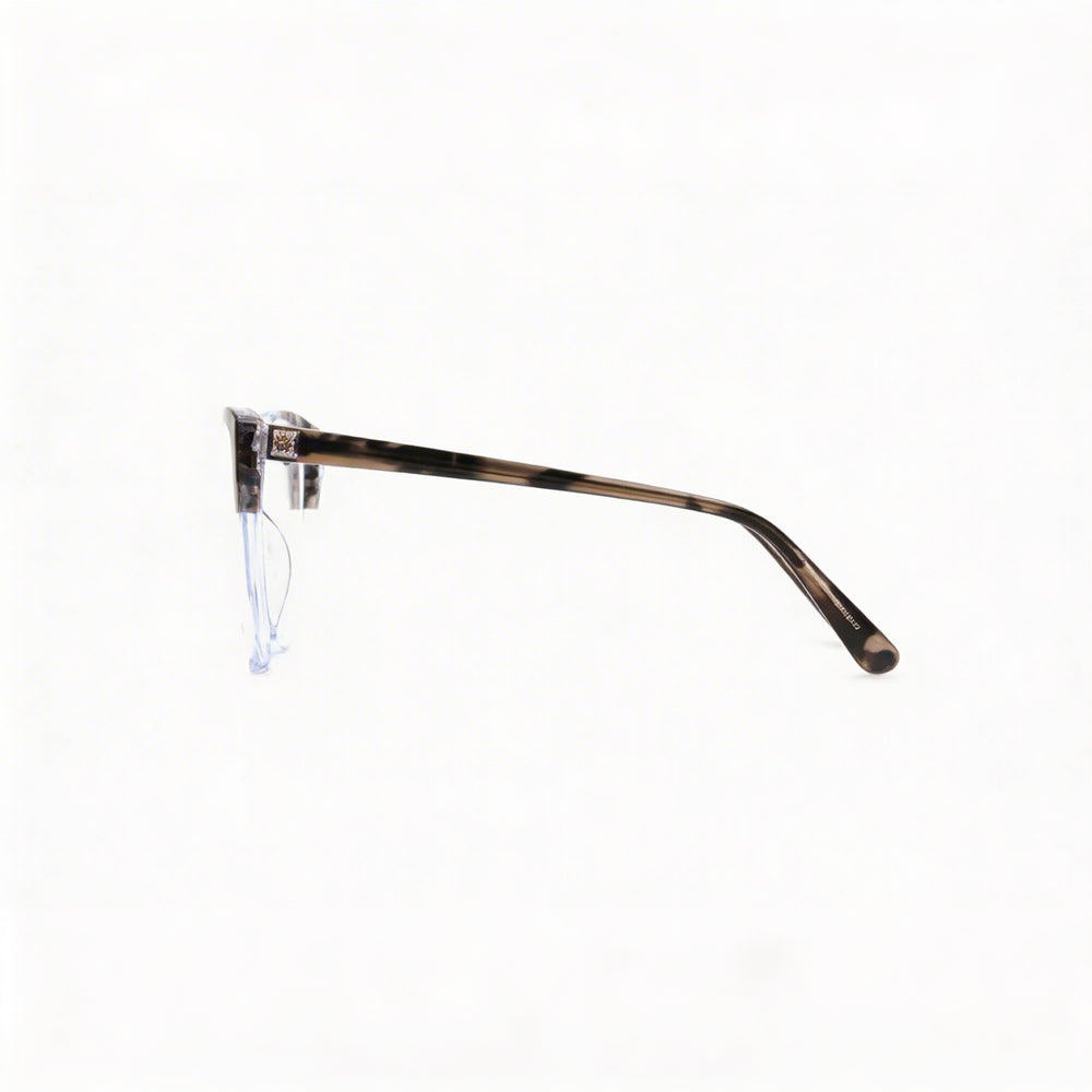 Gafas de sol Anne Klein Ak5092 para hombre, ligeras, de metal, con cristales grises, 52 mm