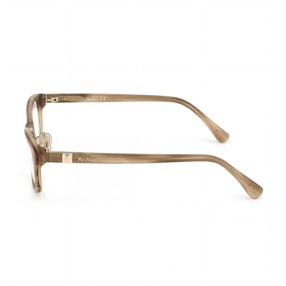 MaxMara Men's Classic Asian Fit Optical Eyeglasses in Havana