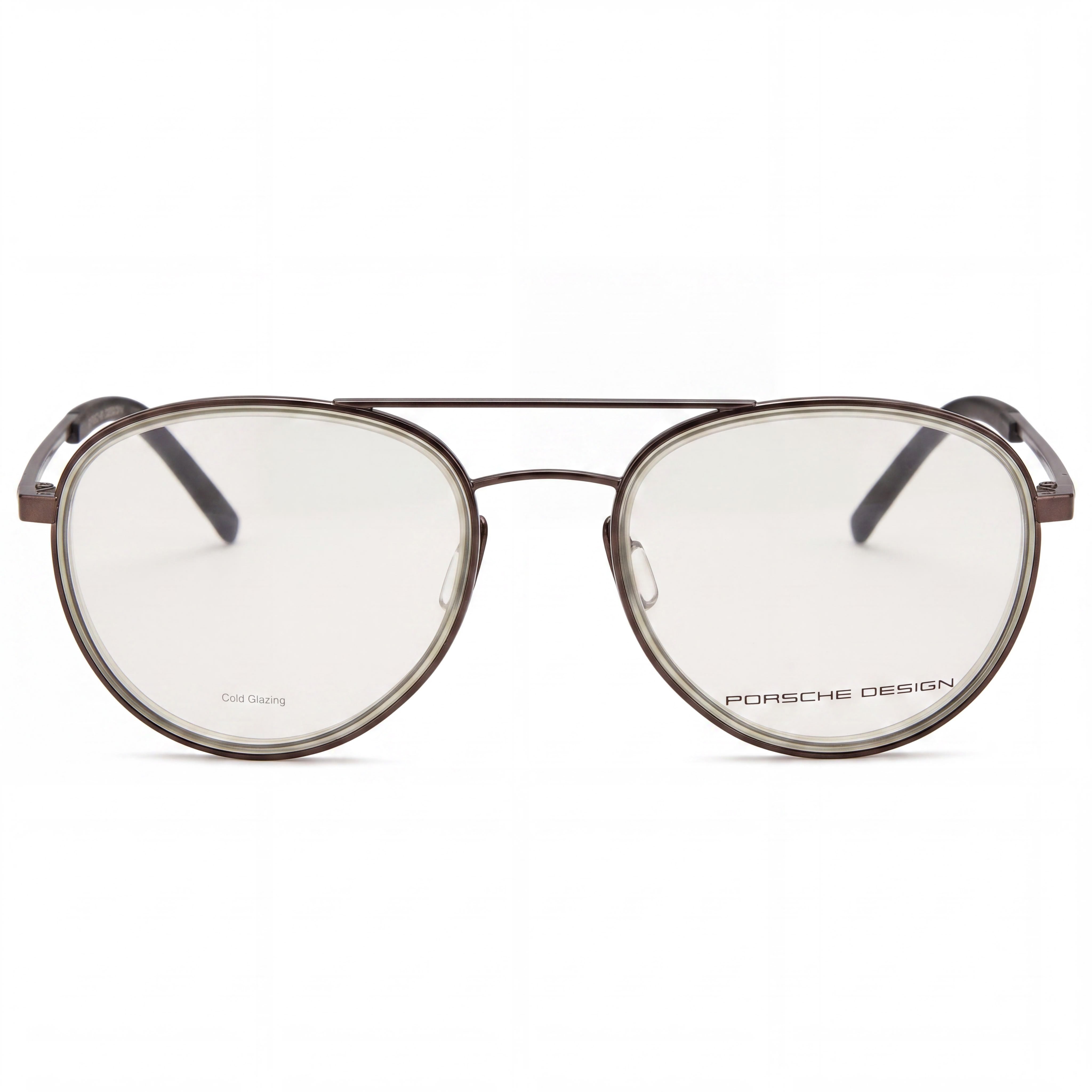 Porsche P8366 Modern Women's Brown Acetate Eyeglasses Frame 53mm, Photo 2