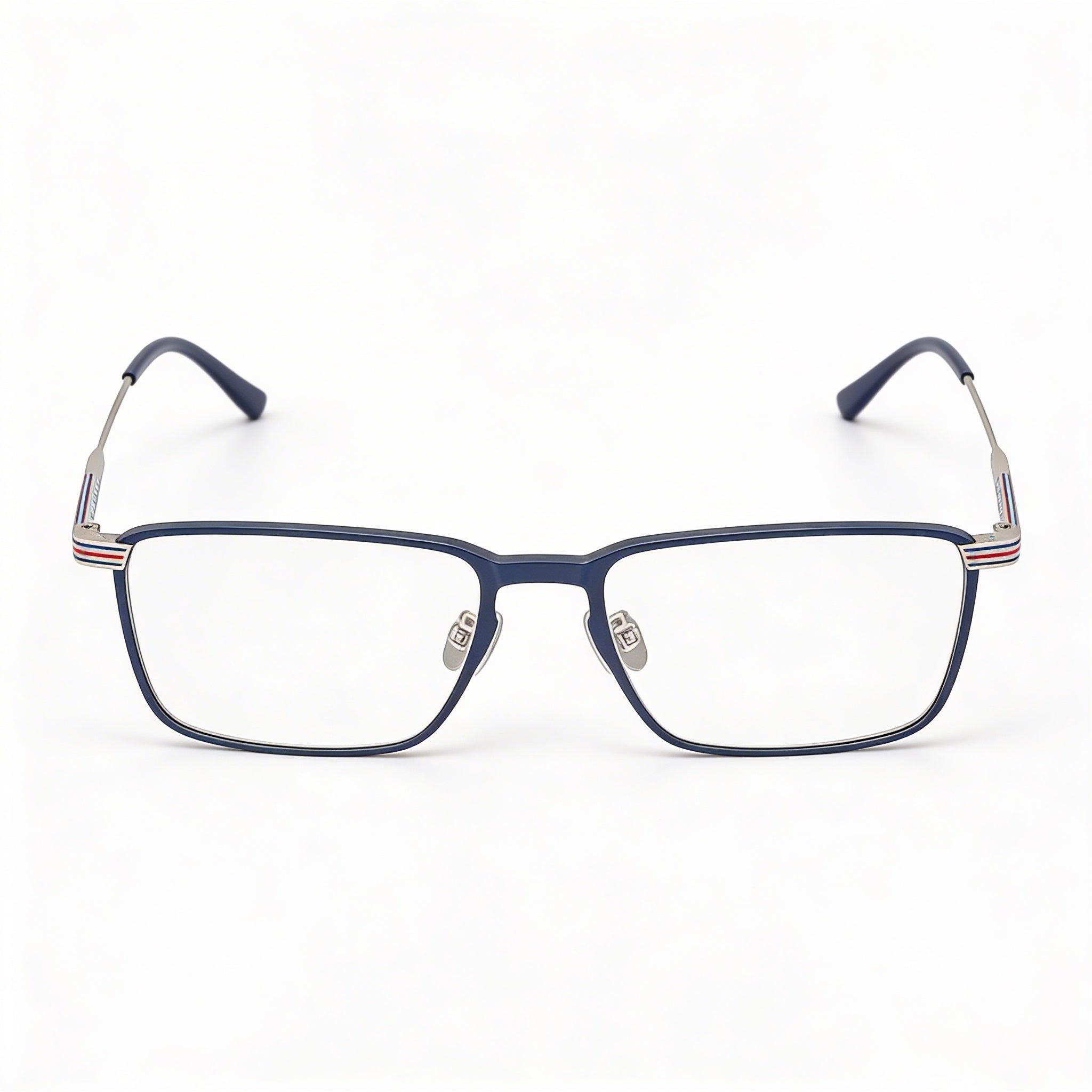 Lacoste Casual Men's Semimatte Blue Prescription Eyeglasses Frames, Lens 54mm, Bridge 18mm, Temple 145mm, Photo 2