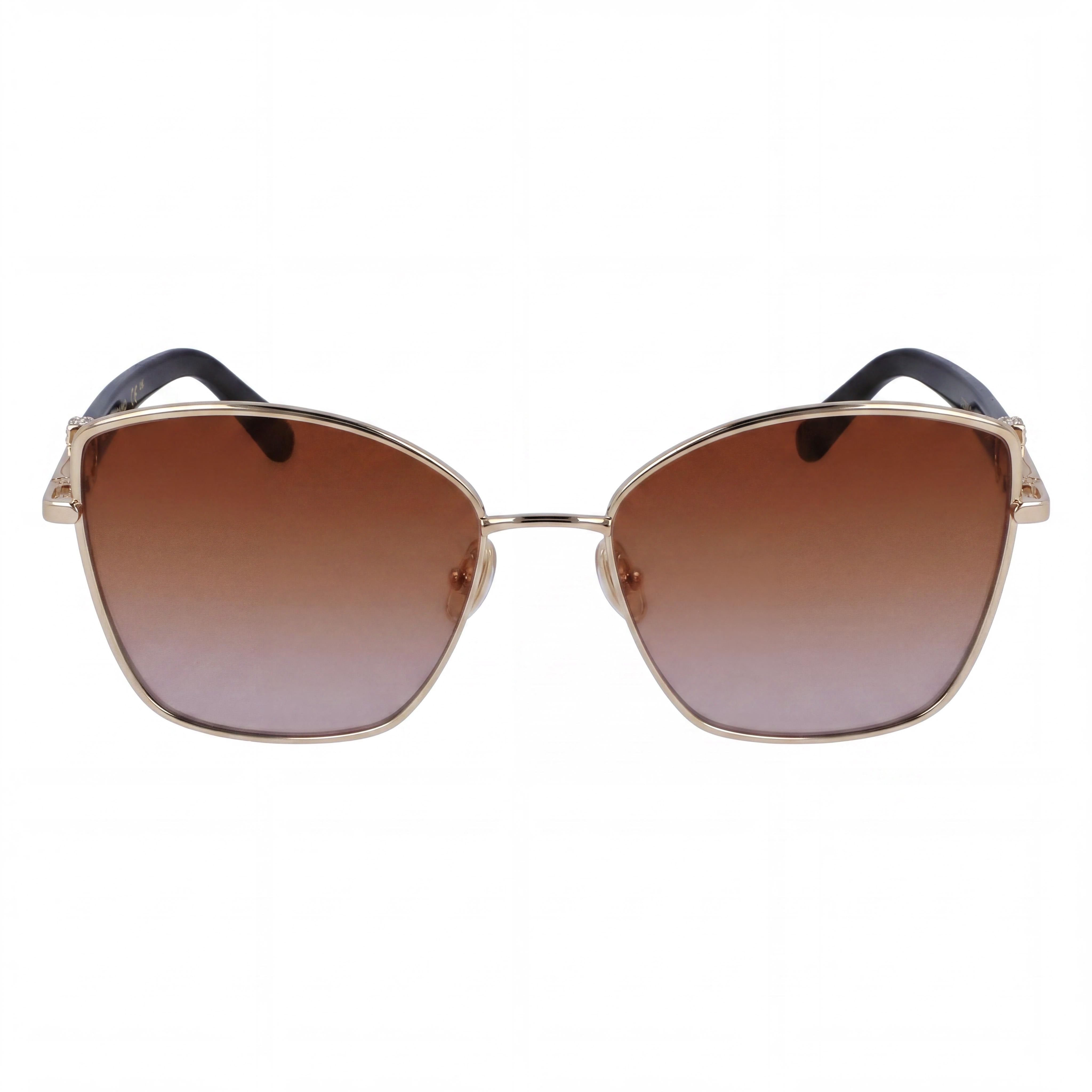 Salvatore Ferragamo Sf312sr Unisex Acetato Oro/Marrón Degradado No Polarizadas UV 400 Gafas de Sol 60mm, Photo 2