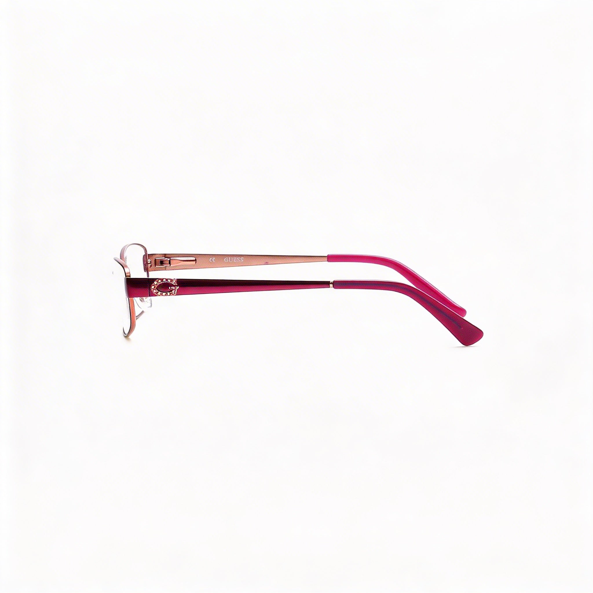 Gafas de sol unisex Guess Gu2569 C53 de metal violeta mate con montura óptica, lentes de 53 mm, puente de 17 mm y patillas de 135 mm., Photo 2