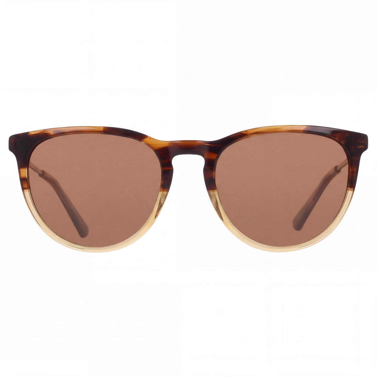 Gafas de sol unisex Cole Haan Ch6507, estilo rectángulo modificado, color cuerno marrón, de plástico, polarizadas con protección UV, 54mm, Photo 2
