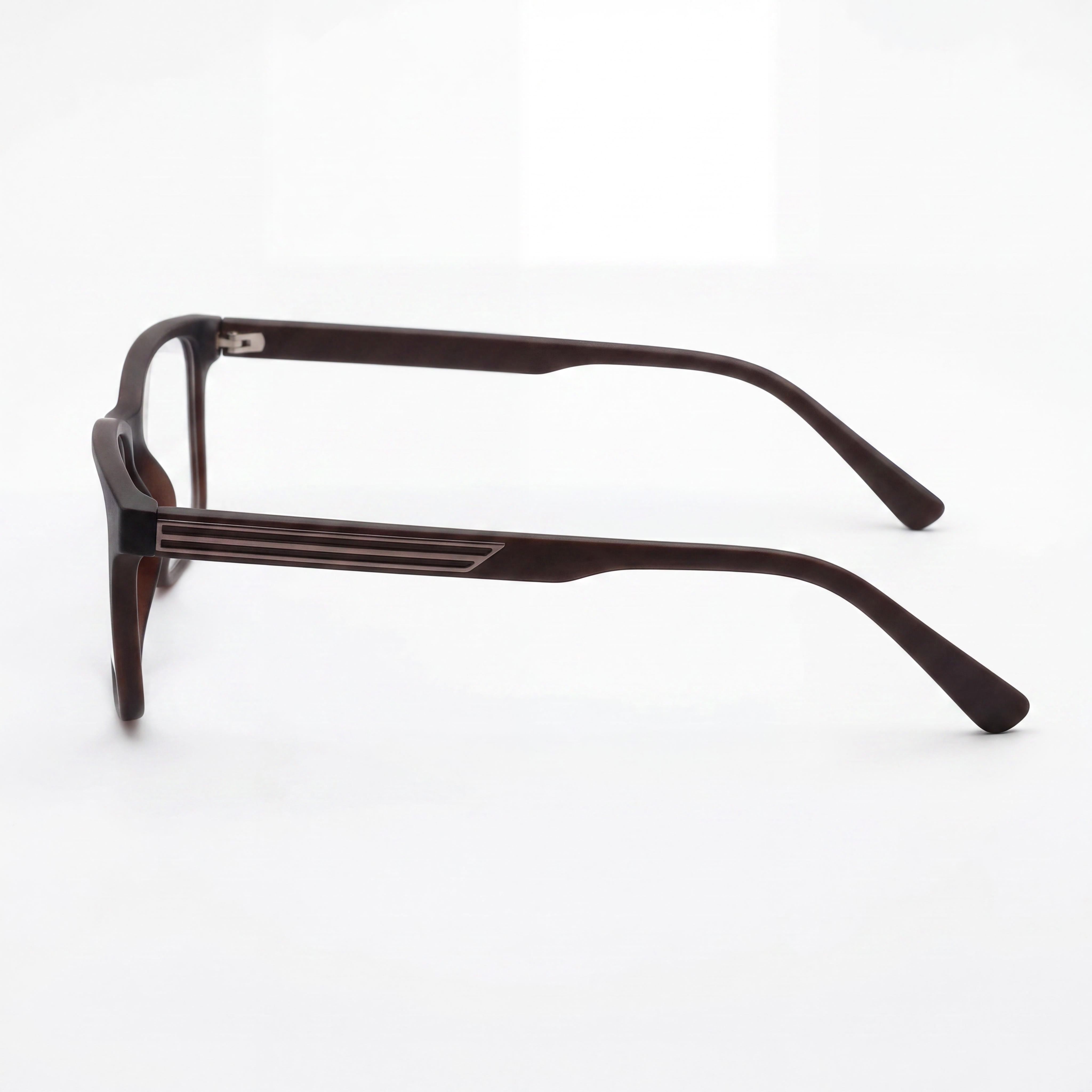 JOE Joe4102 Men's Brown Acetate Eyewear with 54mm Lens Width, 18mm Bridge, 140mm Temple Length, Photo 3