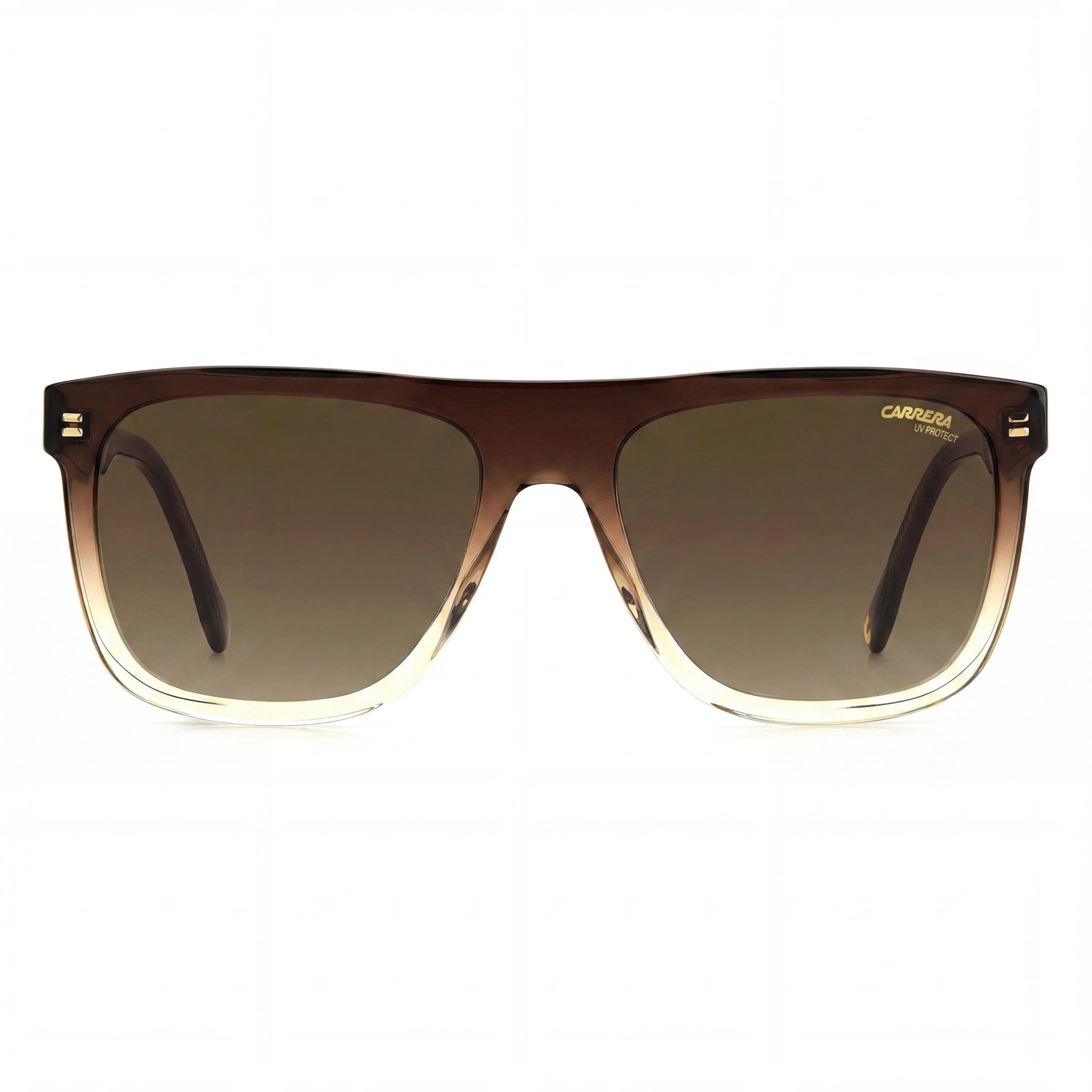 Gafas de sol unisex Carrera CARRERA 267/S de acetato marrón descolorido transparente degradado marrón oscuro no polarizadas de 56 mm, Photo 2