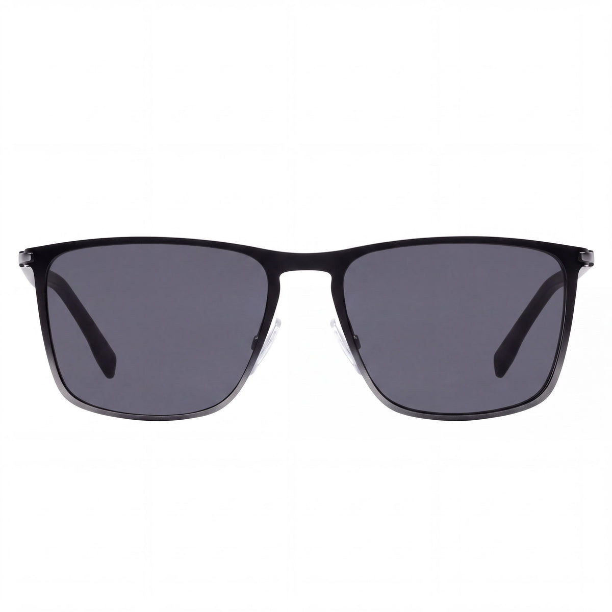 BOSS Boss 1004/S/IT Men's Matte Black, Black Gray Stainless Steel Non-Polarized Sunglasses with Matte Black Grey Lens, UV Protection 56mm, Photo 2