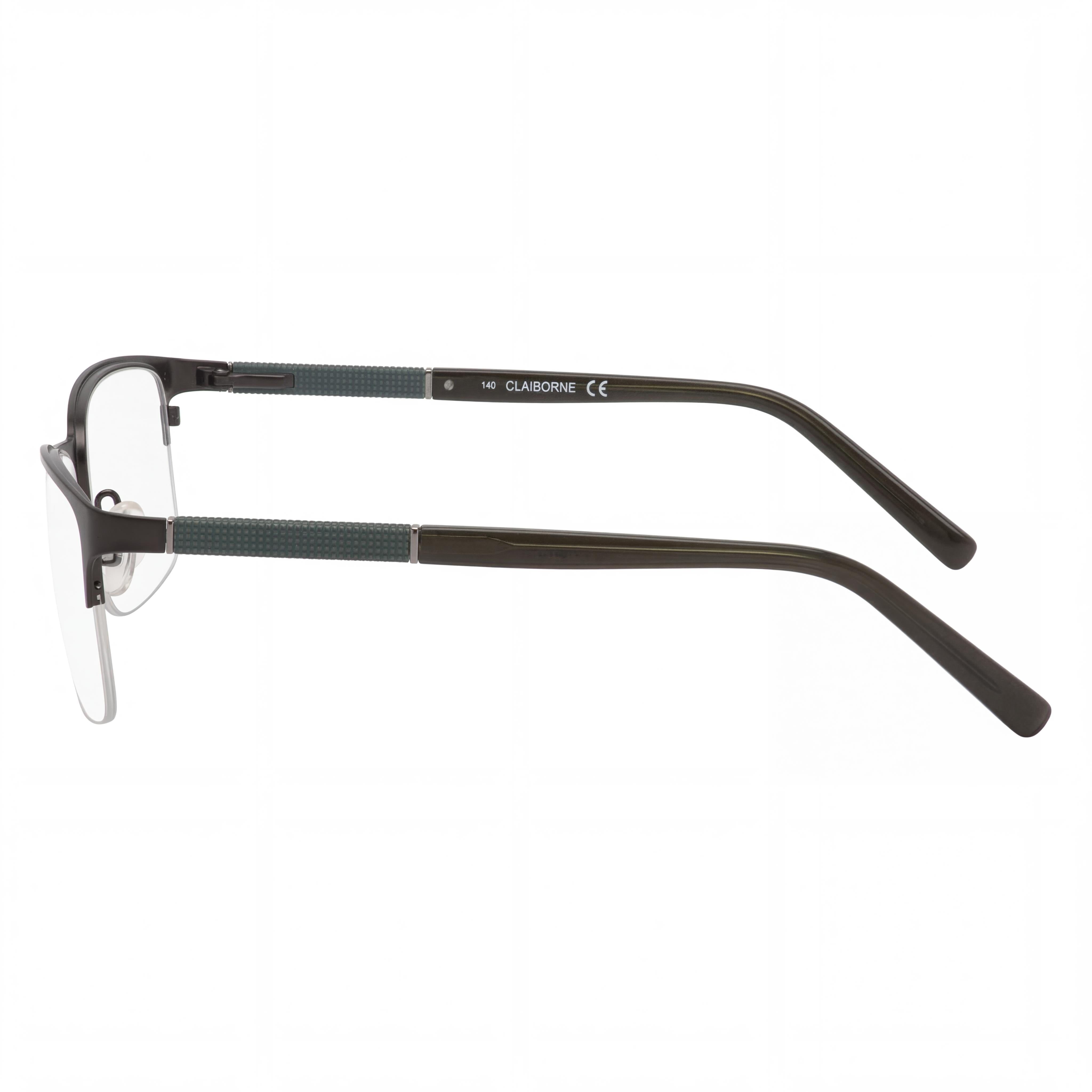 Liz Claiborne Claiborne 225 Women's Olive Metal Eyeglasses 53mm, Photo 2