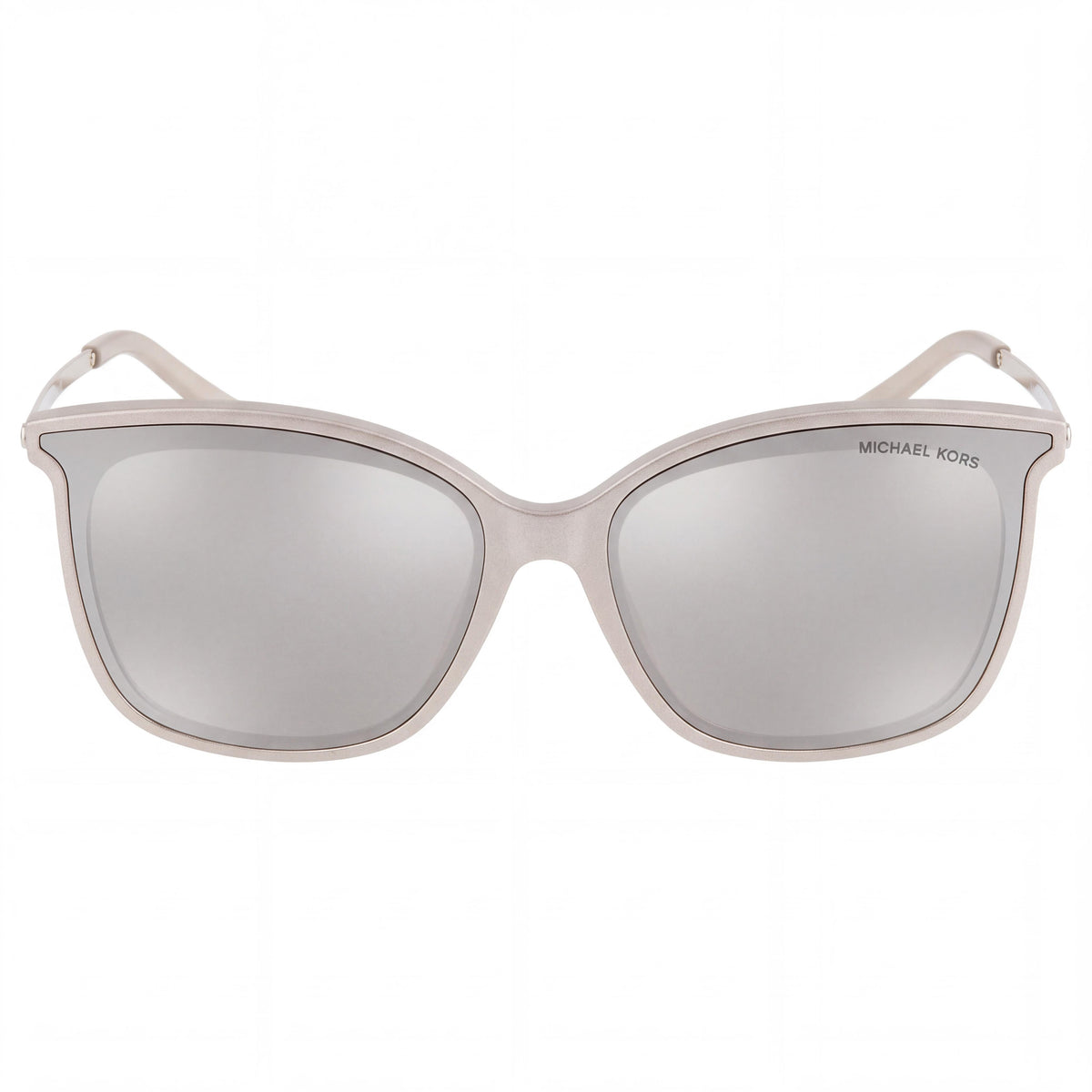 Michael Kors MK2079U 38787361 Women’s Square Metallic Silver Plastic 100% UV Protection Sunglasses 61-17-140, Photo 2