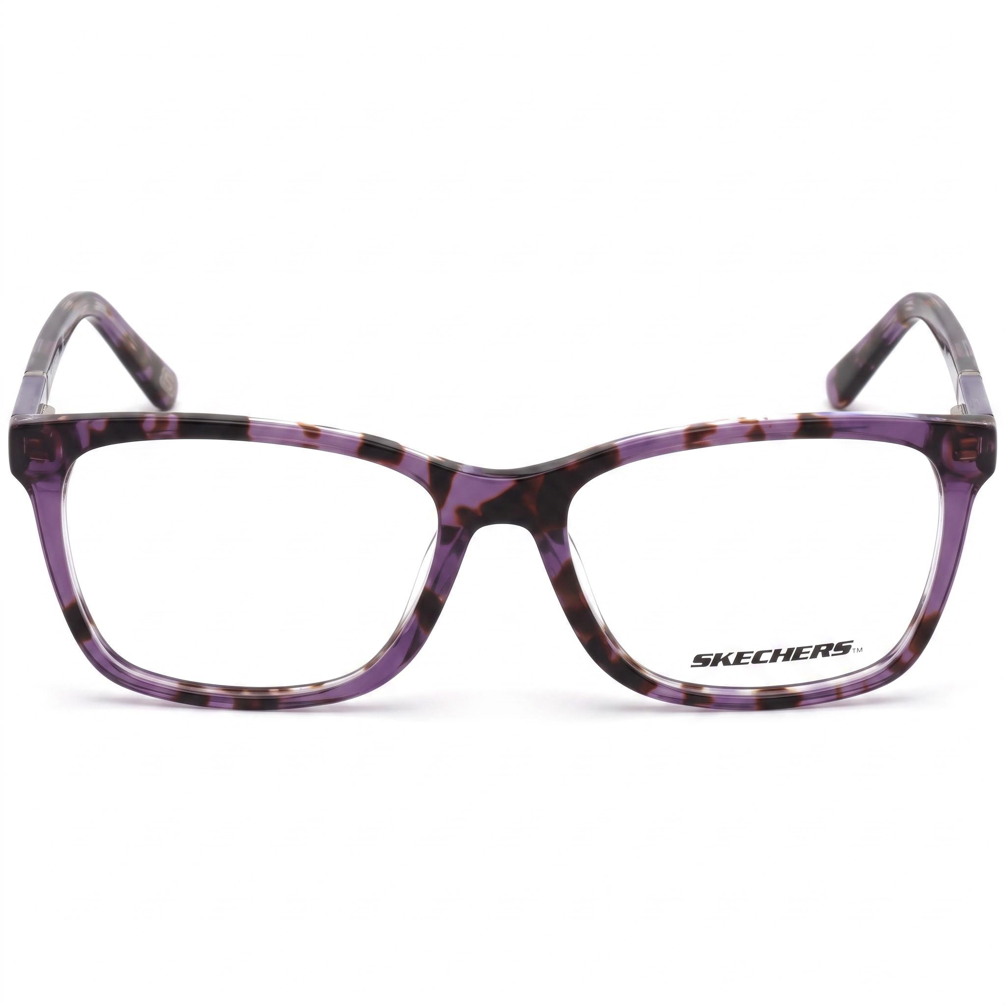 Skechers Se2154 Unisex Violet Plastic Frame Eyewear, Polycarbonate Lenses, Lens Width 53mm, Photo 2