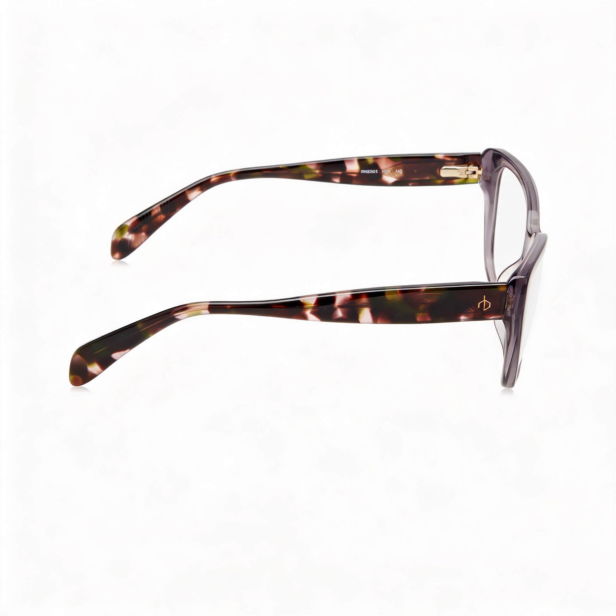 Rag & Bone Modern Women's Eyewear, featuring Multicolored Acetate Frames and Non-polarised Grey Lenses, 54mm, Photo 3
