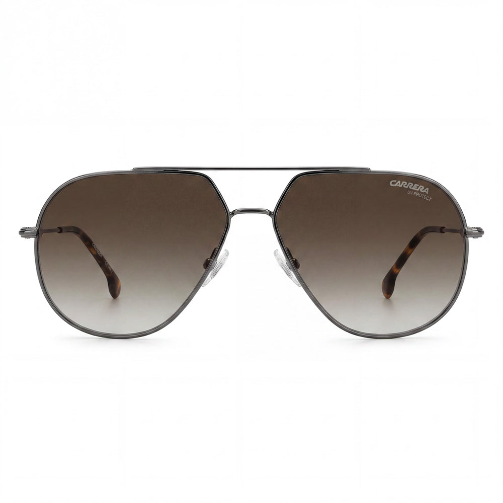 Carrera 274/S KJ1/HA Silver Aviator Gradient Sunglasses for Men