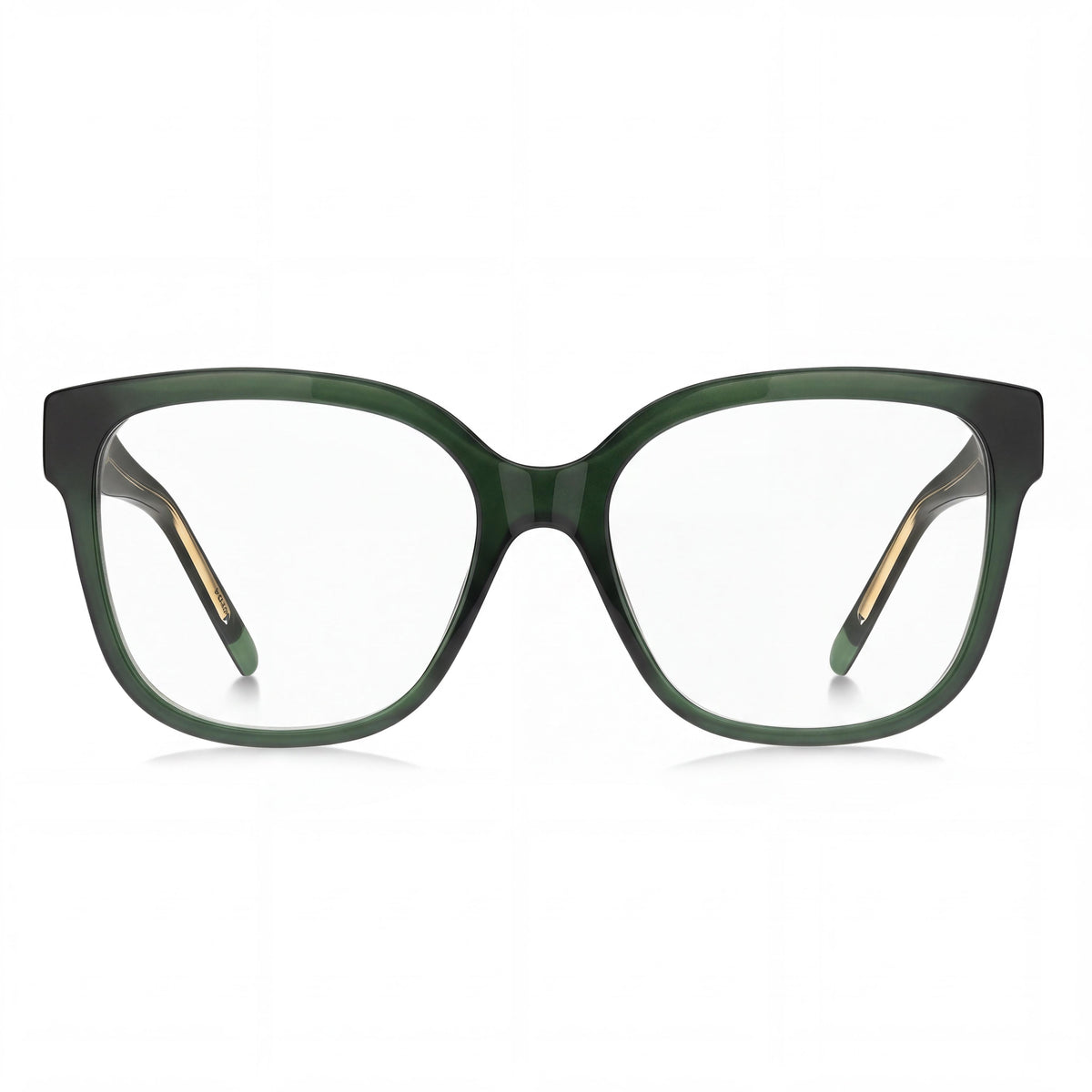Hugo Boss 106563 Women's Green Acetate Frame, Green Polycarbonate Lens Eyewear 54-17-145, Photo 2