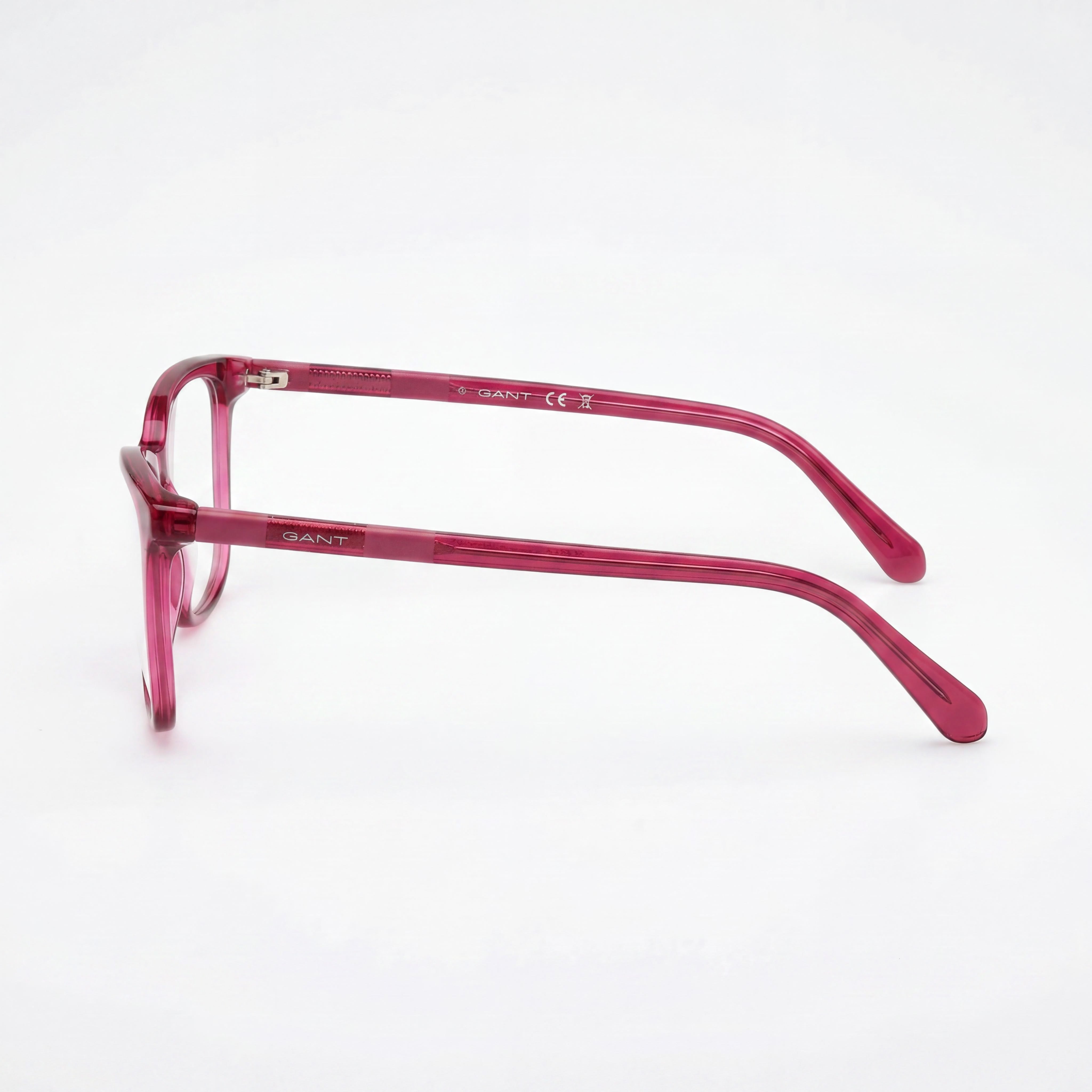 GANT Ga50014 Unisex Light Fuxia Plastic Eyeglasses, Lens Width 55, Bridge Width 13, Temple Length 140, Photo 2