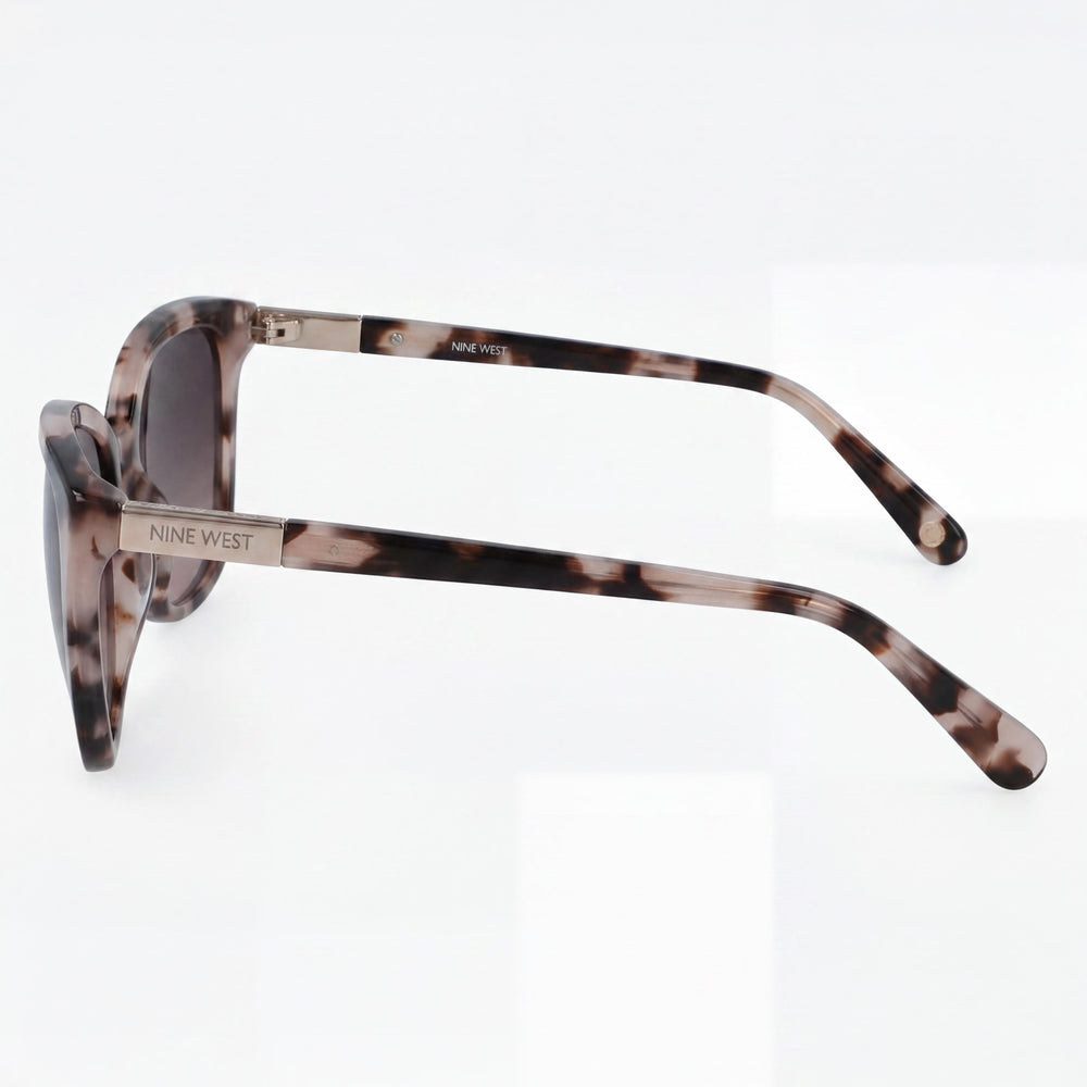 Gafas de sol de hombre Nine West Nw638s con montura de acetato de acero inoxidable, polarizadas con protección UV de 58 mm