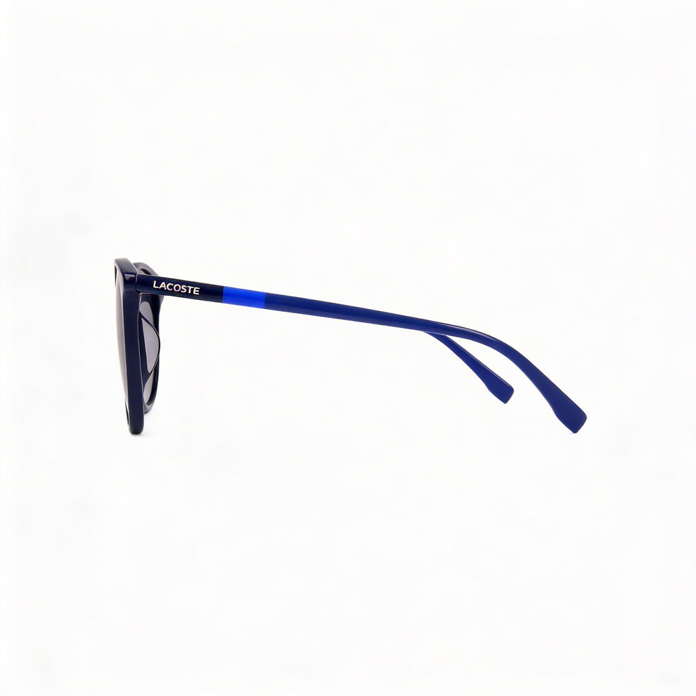 Lacoste Wayfarers Unisex Blue Dark Grey Acetate UV Protection Sunglasses 54mm