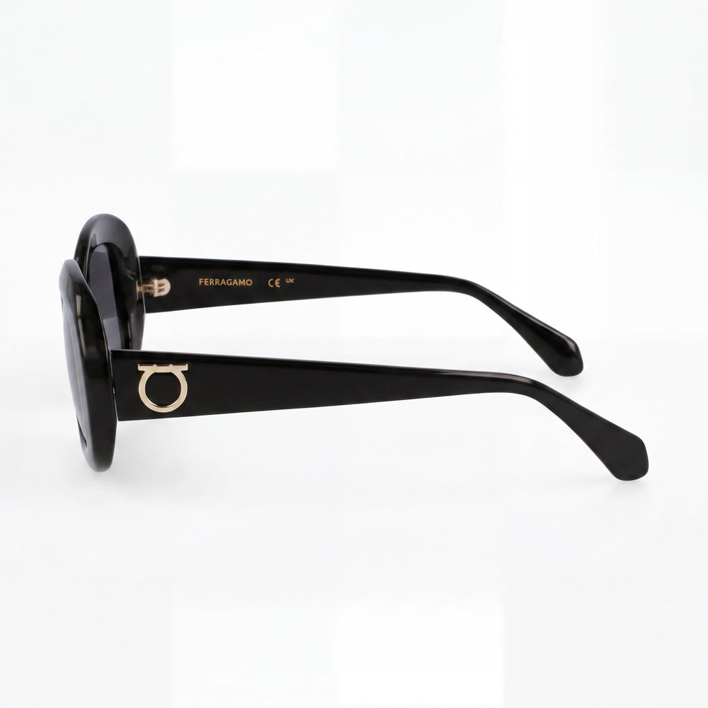 Gafas Ferragamo Sf2038se de Mujer con Montura de Titanio Negro y Lentes de Policarbonato, No Ópticas, 51-22-140