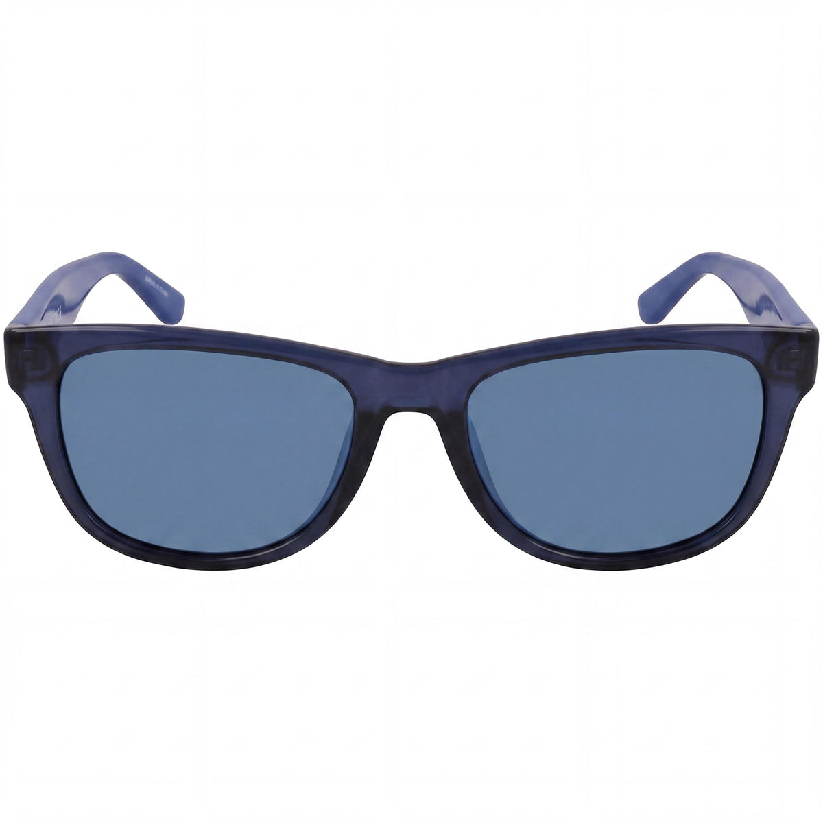 Lacoste Classic Women's Blue Plastic Frame Sunglasses with Blue Plastic Lenses and UV Protection, 52-18-140mm, Photo 2