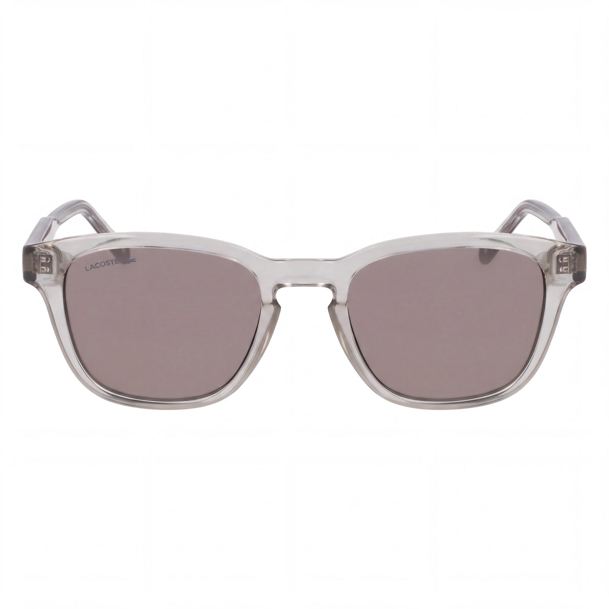 Lacoste L6026S N Men's Light Grey Plastic Grey Lens UV Protection Sunglasses 51mm, Photo 2
