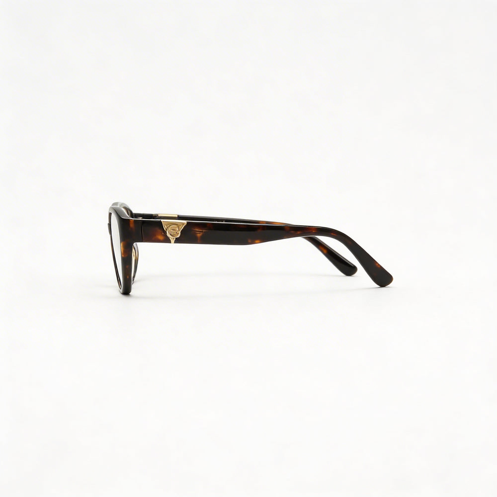 Guess Gu50162 Women's Dark Havana Frame Non- Polycarbonate Lens Eyeglass Frames, Size 51-16-135mm