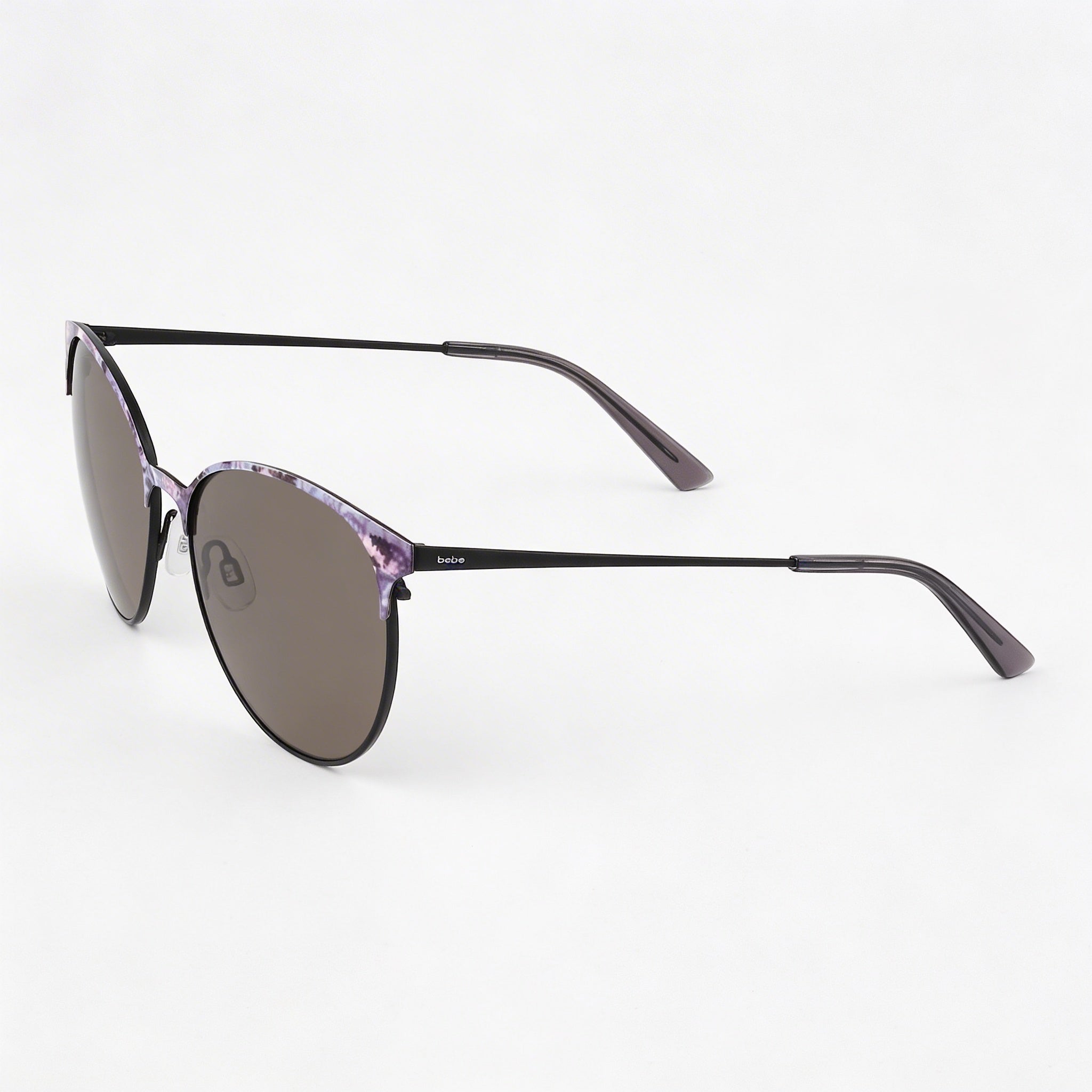 bebe Bb7244 Women's Jet Black Acetate UV Protected 57mm, Photo 3