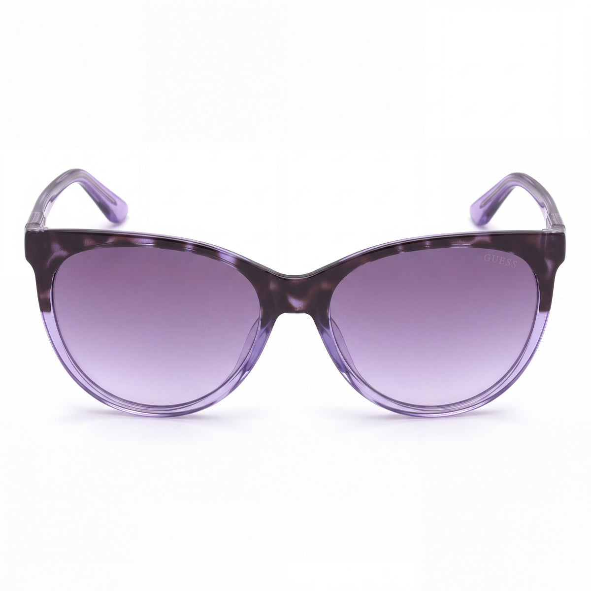GUESS Gafas de sol clásicas para mujer, color morado, con protección UV, 58 mm, Photo 2