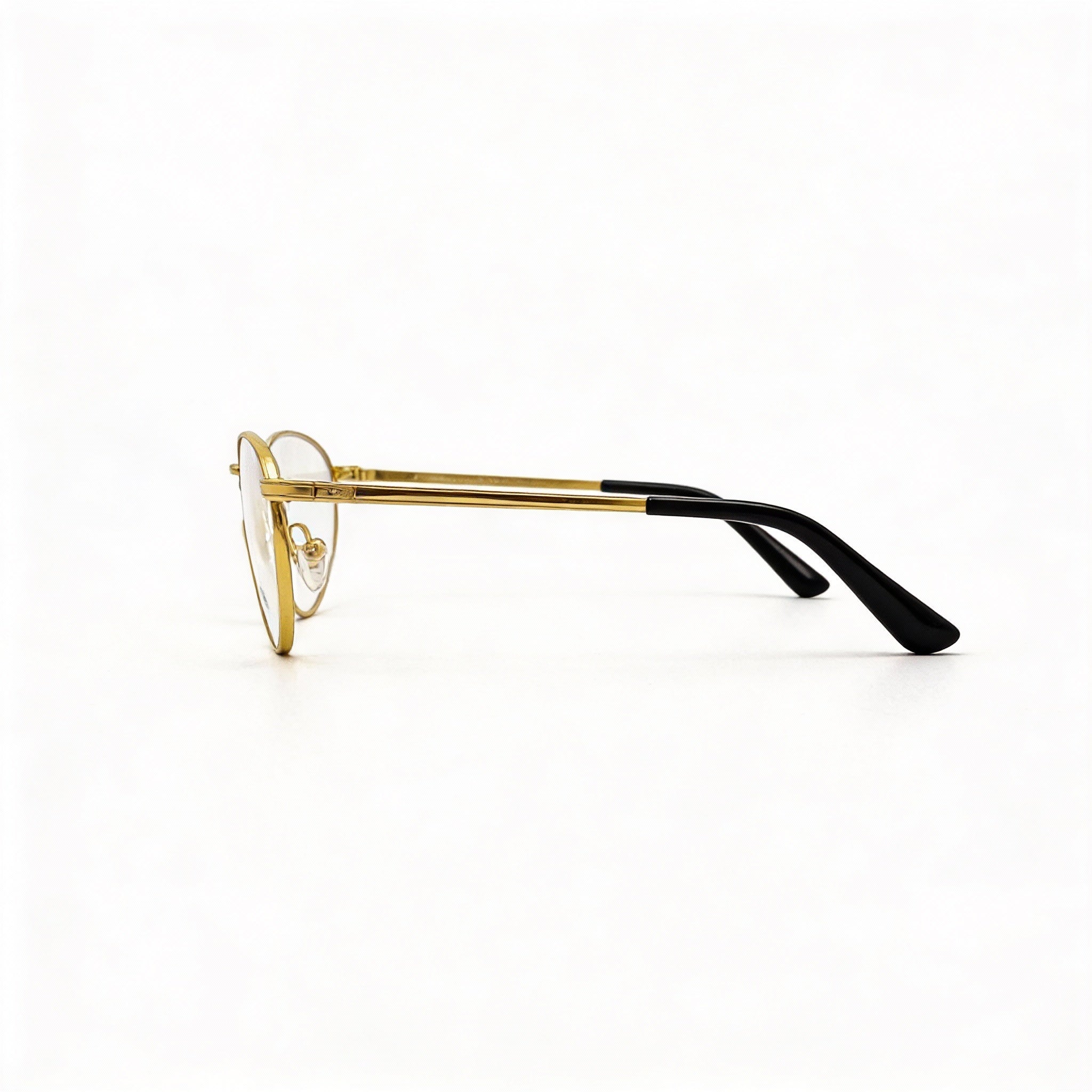 Vogue Vo 4084 Women's Metal Gold Frame Clear Non- Polycarbonate Lens Eyeglasses 50-20-135, Photo 2