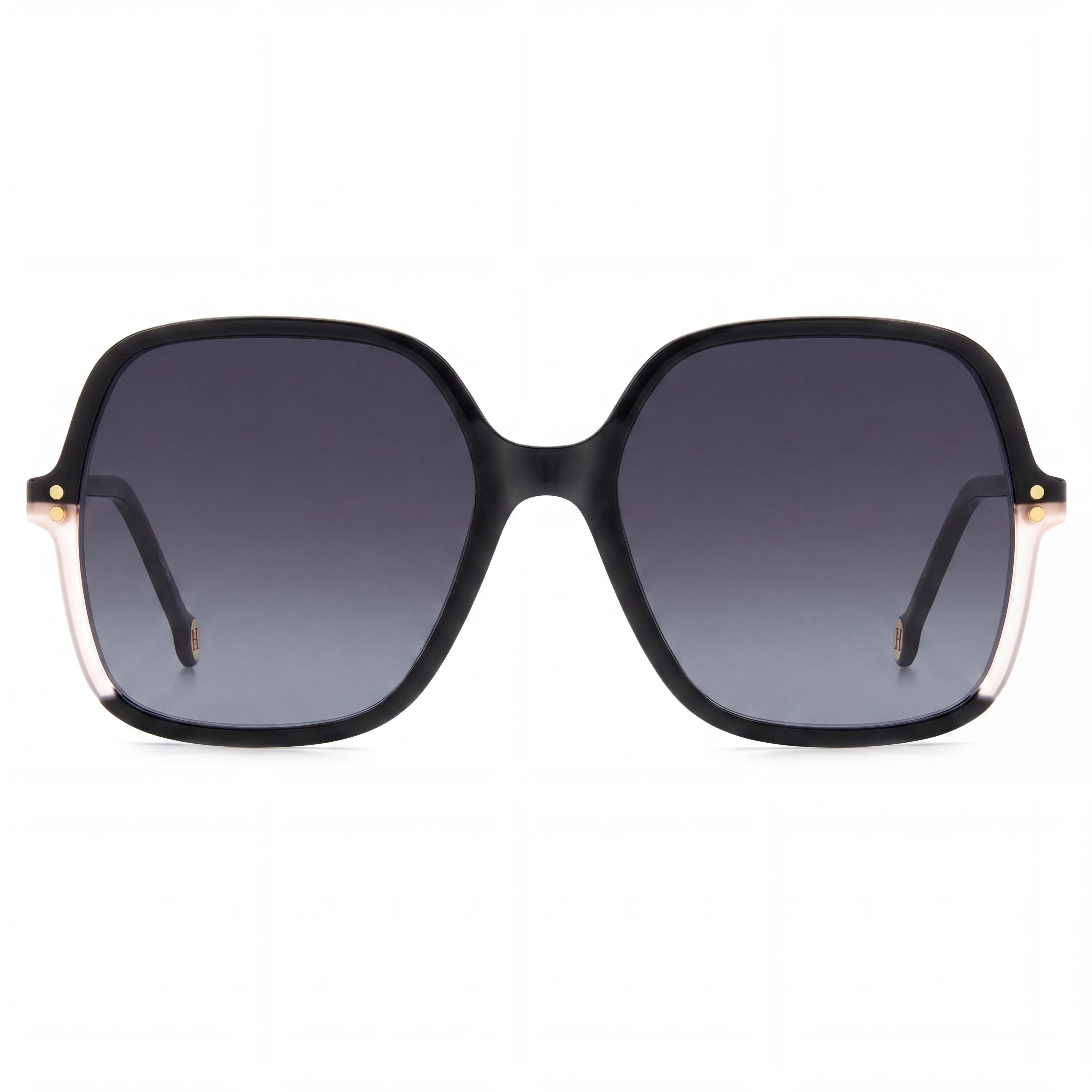 Carolina Herrera Classic Women's Black Pink Light Acetate Non-Polarized UV Protection Sunglasses 56mm, Photo 2