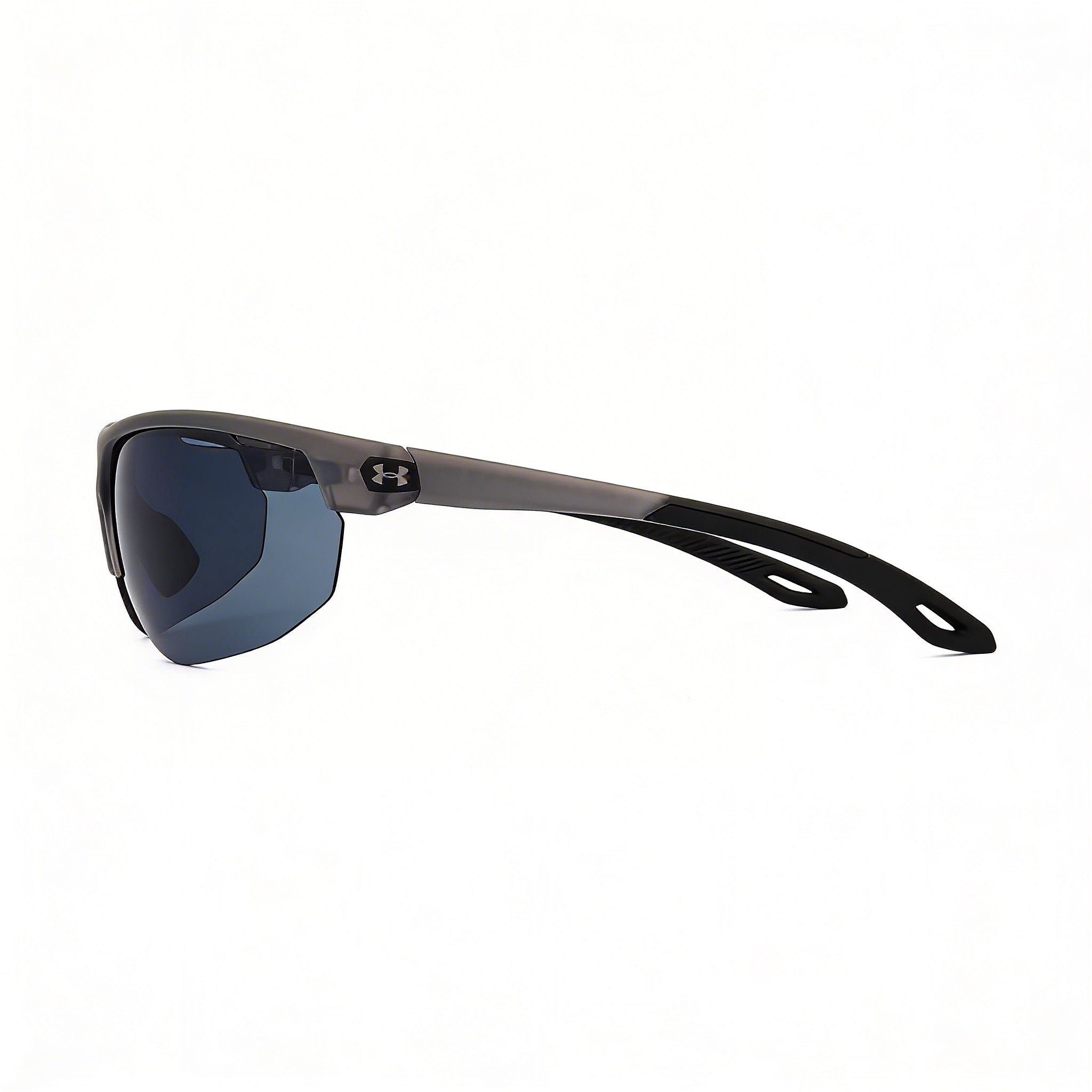 Under Armour Classic Unisex Grey Sunglasses with Polycarbonate Frame and Lens, UV Protection, 71mm Lens Width, Photo 3