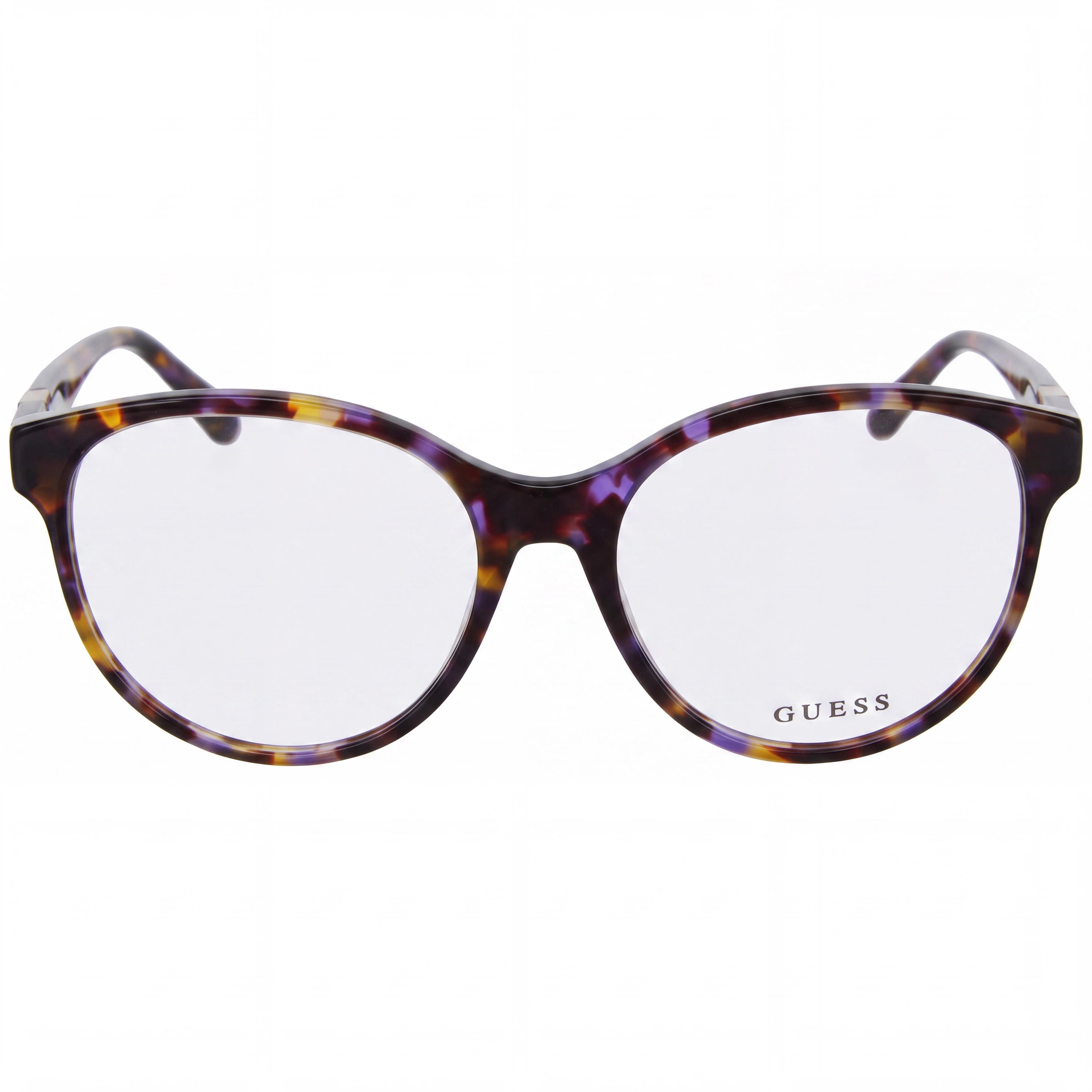 GUESS Gu2847 Gafas Ópticas para Mujer de Acetato Morado con Lentes de Demostración, Talla 56-17-140mm, Photo 2