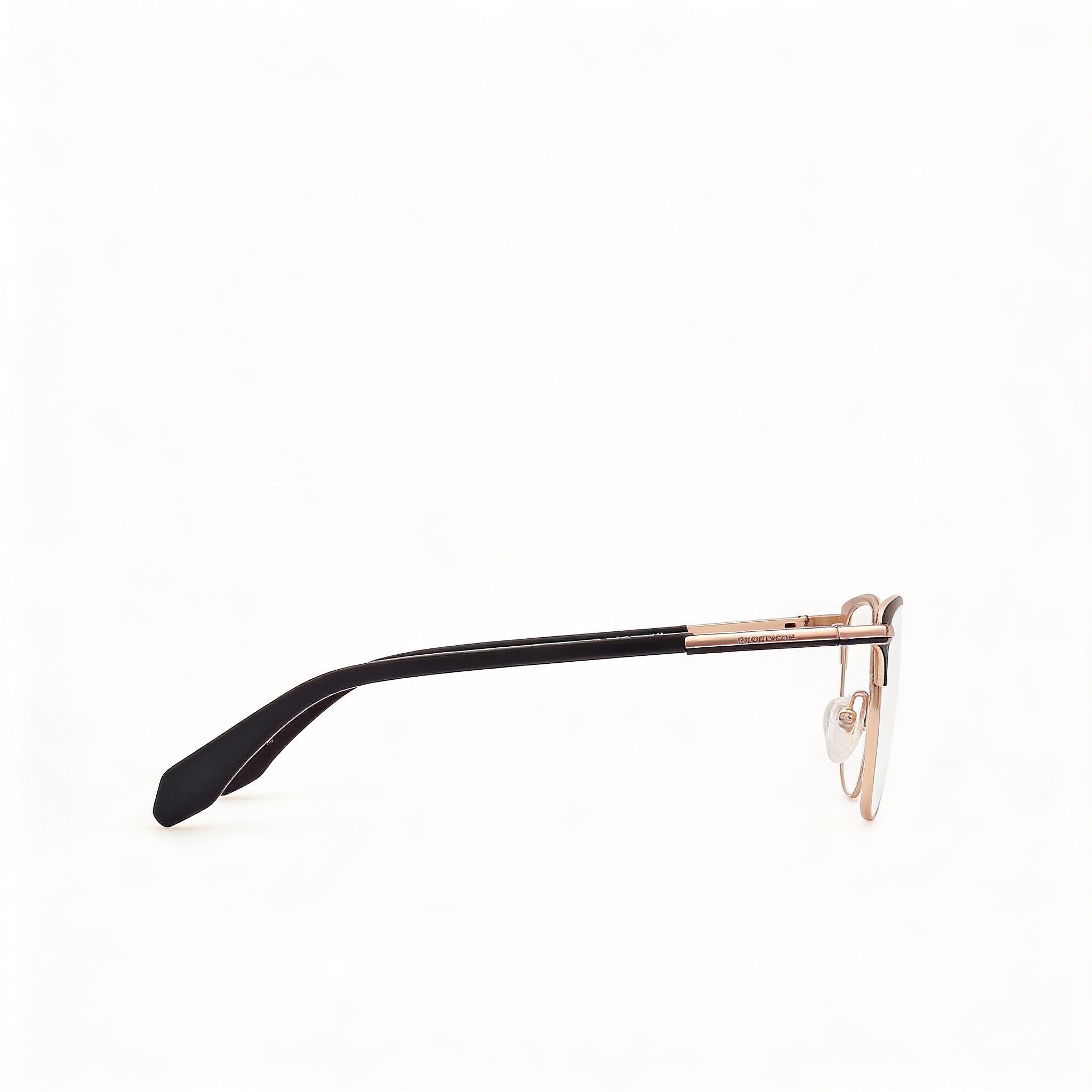 adidas Originals navigator Men's Black Metal Eyeglasses Frame Multi-coloured Composite Lens 52-16-145, Photo 3