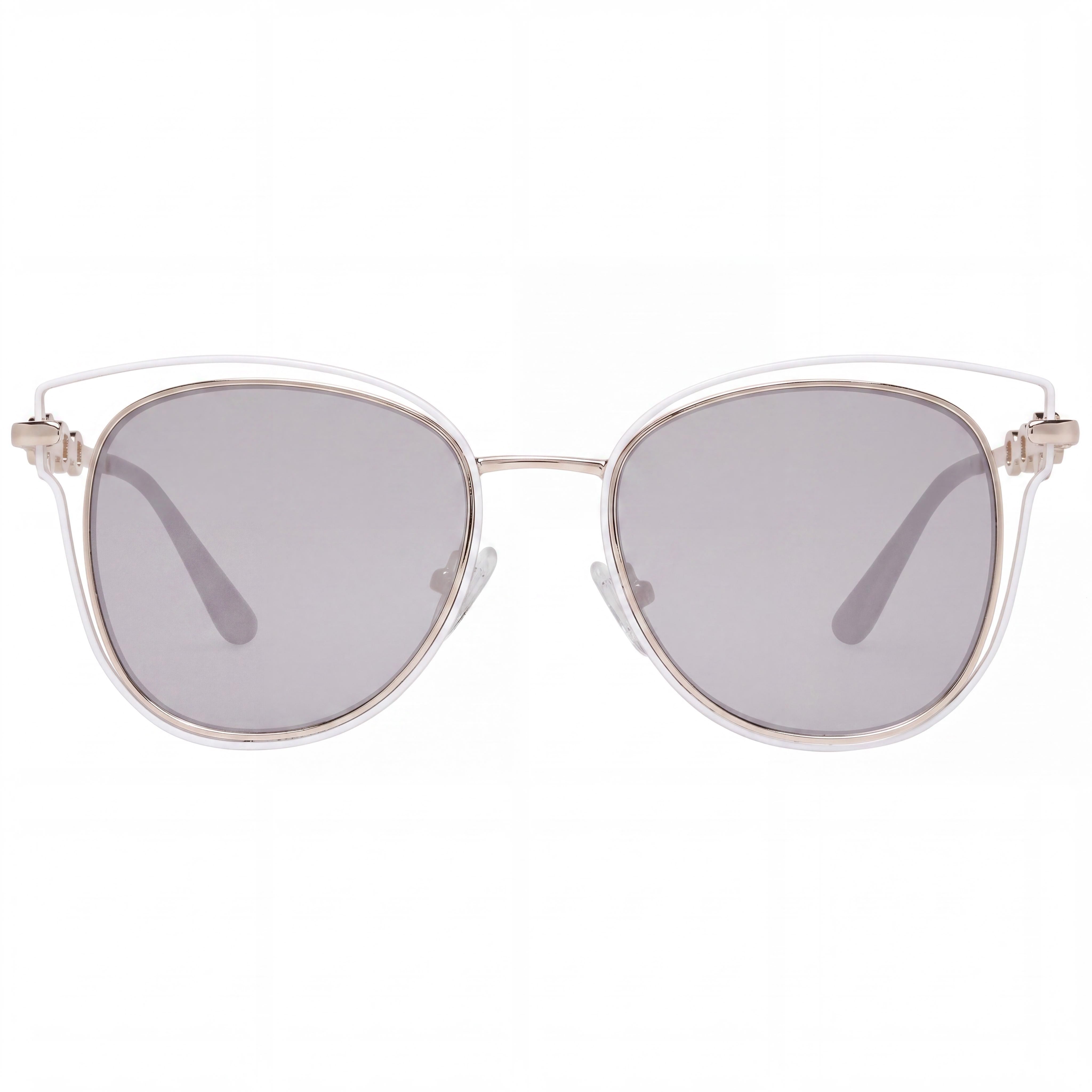 GUESS GF0343 Women's Polycarbonate Frame UV Protective Gradient Bordeaux Rose Gold Sunglasses 53mm, Photo 2