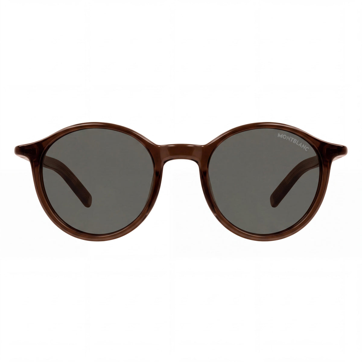 MONTBLANC Mb0324s Men's Casual Injection Frame Brown Grey Non-Polarized Sunglasses 50-18-140mm, Photo 2