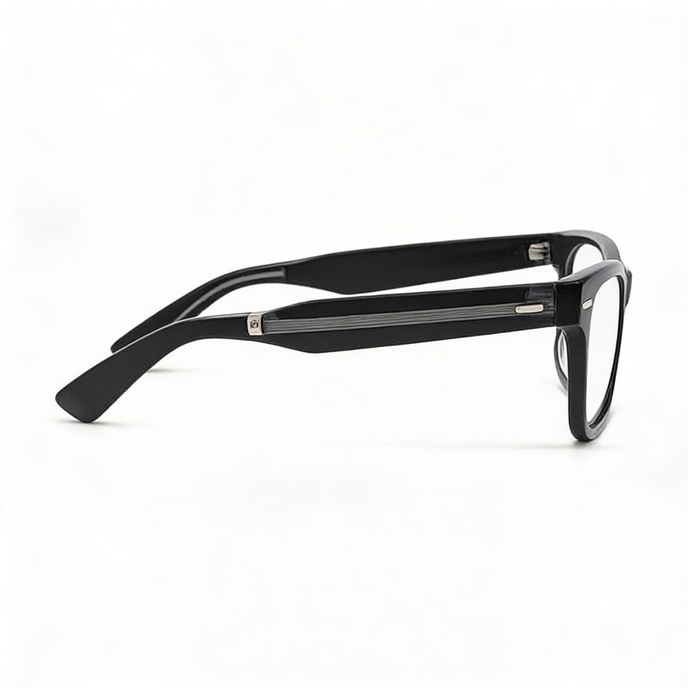 Gafas de sol Calvin Klein CK23512 Cat Eye para mujer, montura completa de acetato negro, 52 mm