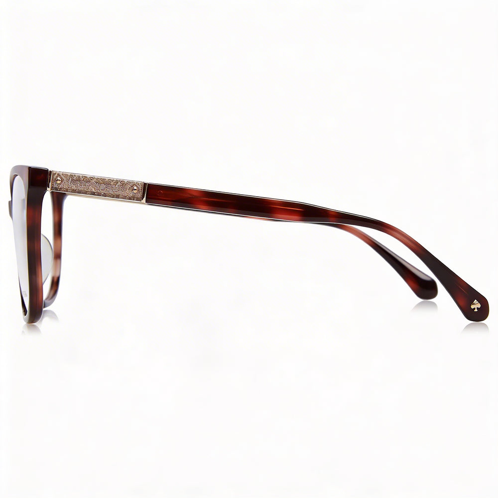 kate spade new york Davina Montura de Gafas Ópticas de Plástico Ligero y Duradero Havana Marrón para Mujer 52mm