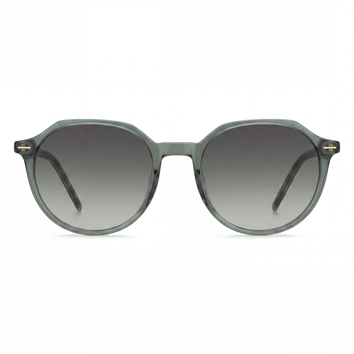 Hugo Boss Light & Minimal Women's Lightweight Acetate Green Grey UV Protected Sunglasses with Grey Green Lenses 51mm, Photo 2