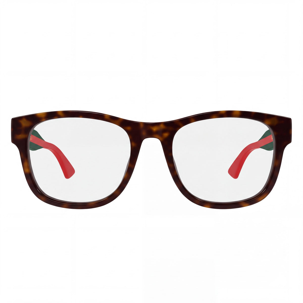Gucci 0004onn 002 53 Men's Square Demo Eyeglass Frames Havana Green Recycled Acetate 53, Photo 2