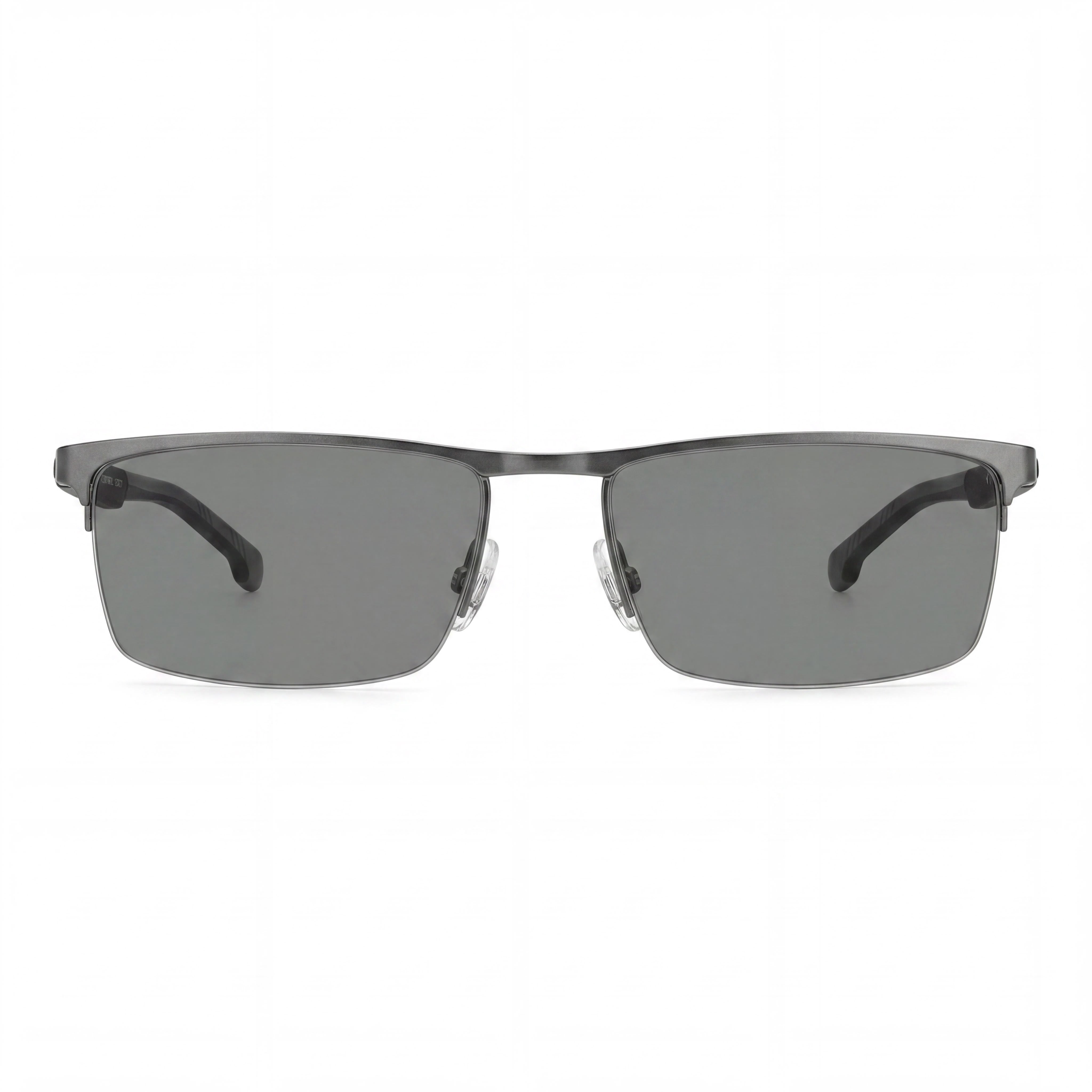 Gafas de sol unisex Carrera Carduc 009, montura de acero de aleación de rutenio negro, lentes de policarbonato, 55 mm, Photo 2