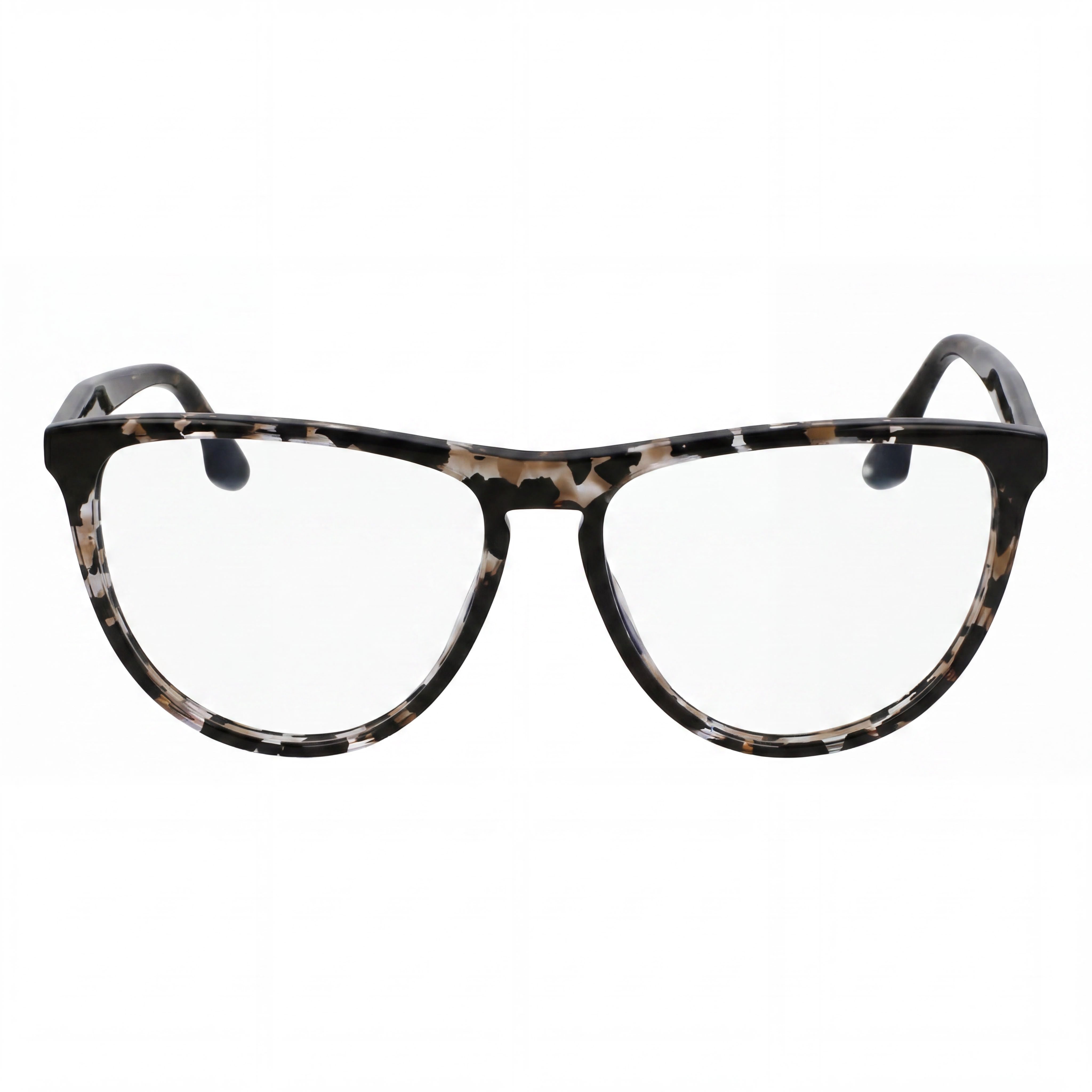 Monturas ópticas Victoria Beckham Vb2672 para mujer, color Havana, color negro, ancho de lente de 56 mm, ancho de puente de 15 mm, longitud de patilla de 140 mm, Photo 2