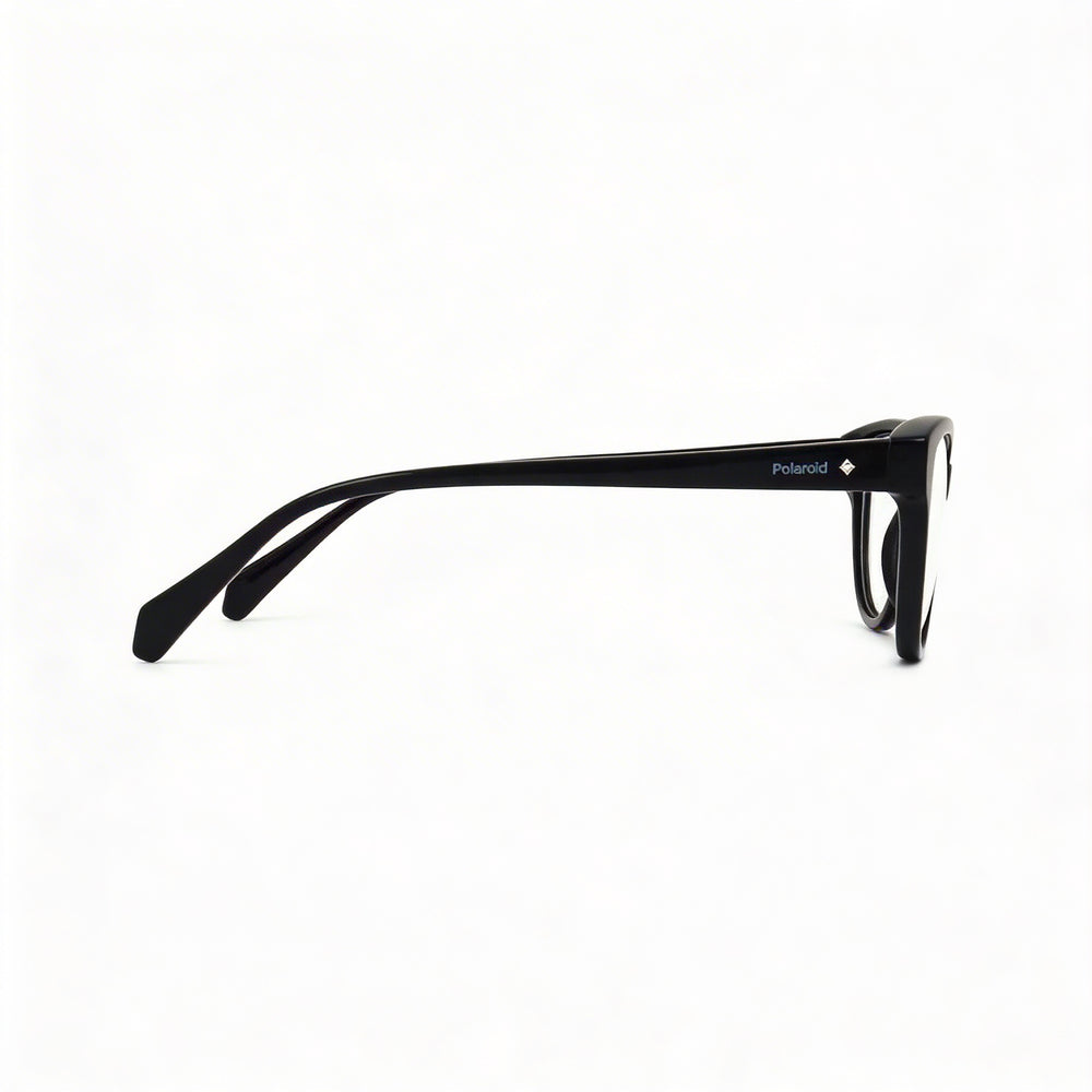 Gafas Polaroid PLD D370 para mujer con montura de acetato, marco negro y lentes de policarbonato (52-16-140 mm)