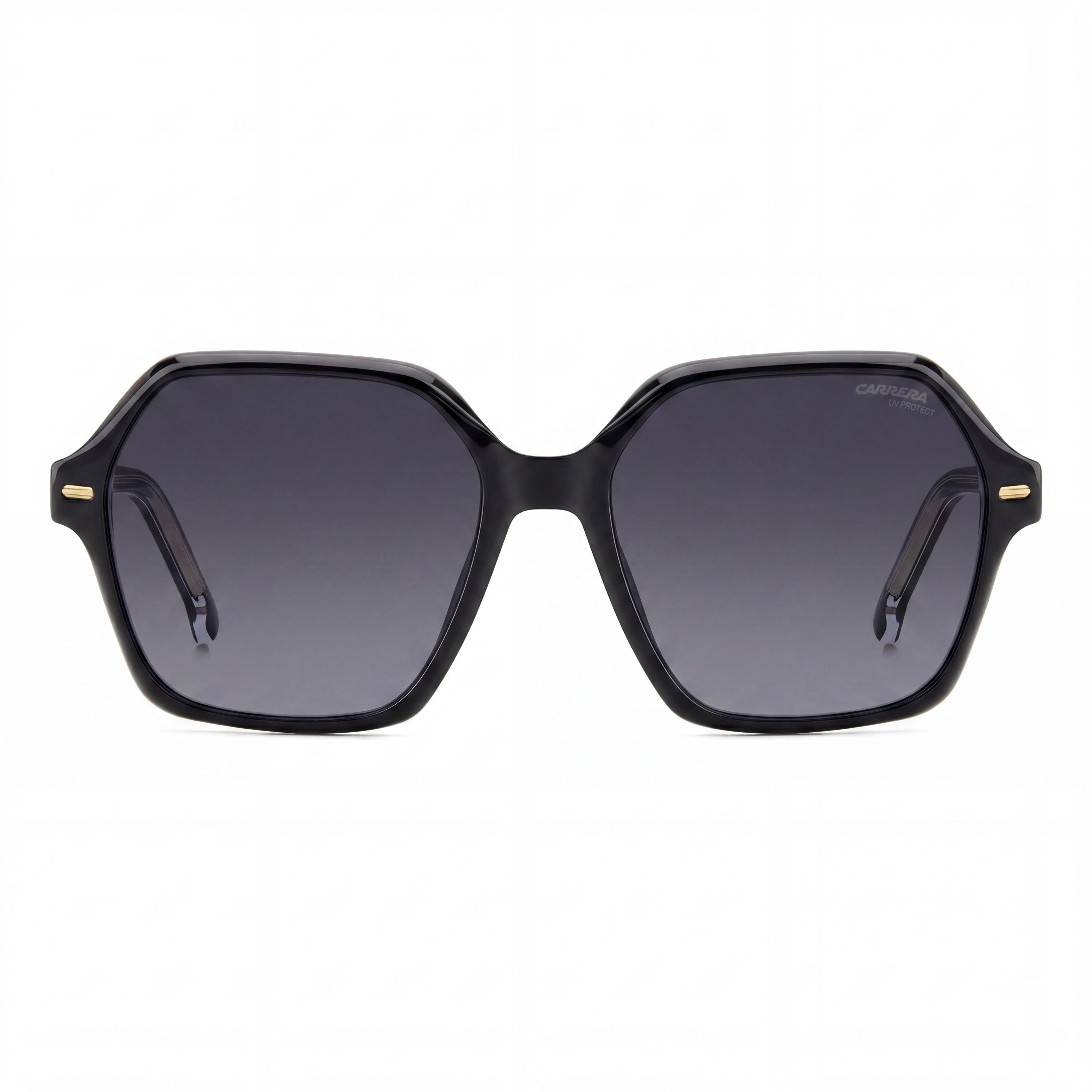 Carrera 3026/S Women's Stainless Steel Black Dark Grey Shaded 100% UV Protection Non-Polarized Sunglasses 56mm, Photo 2