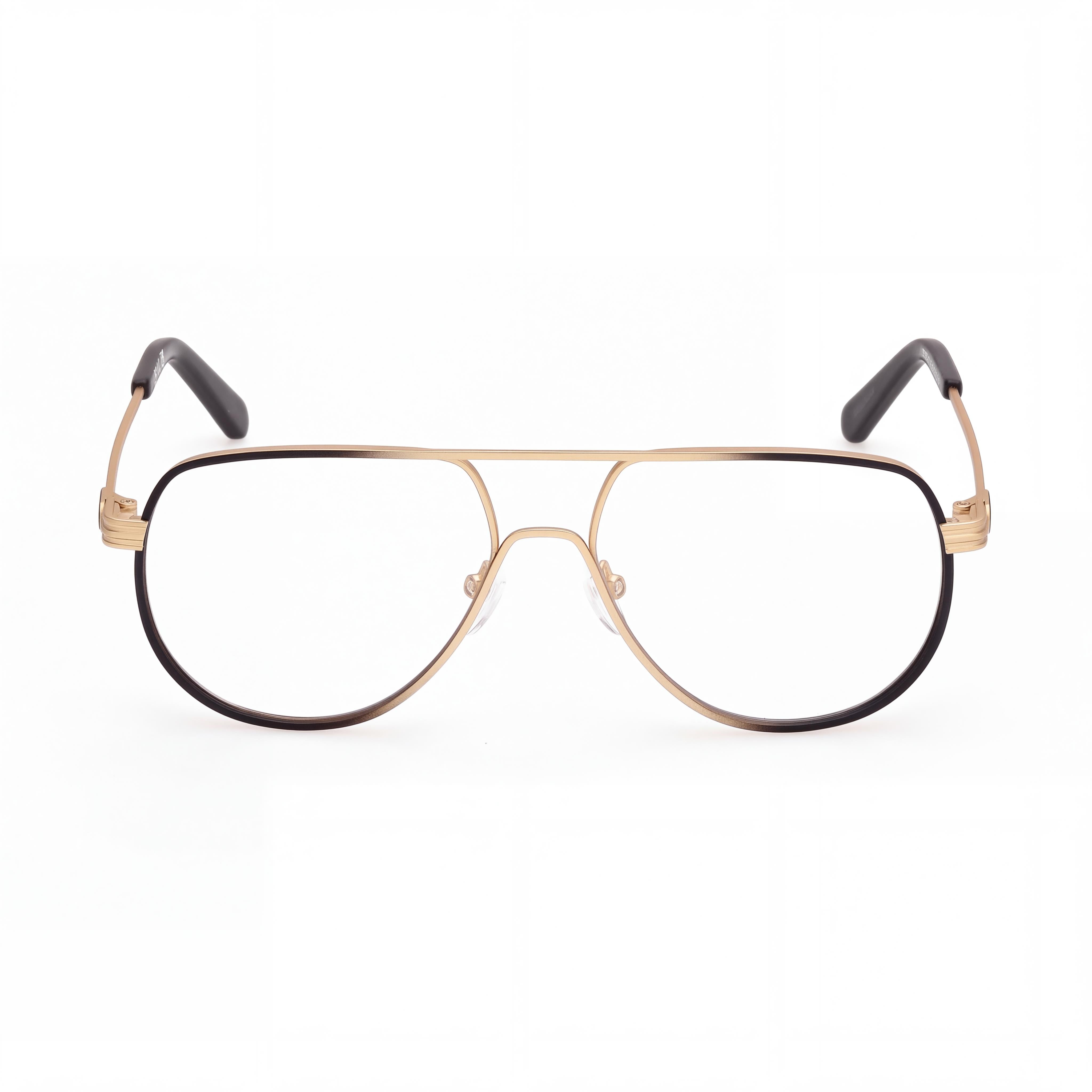 Gafas adidas Originals Or5117 de metal dorado mate profundo para hombre con lentes de 55 mm, puente de 15 mm, patillas de 145 mm, Photo 2