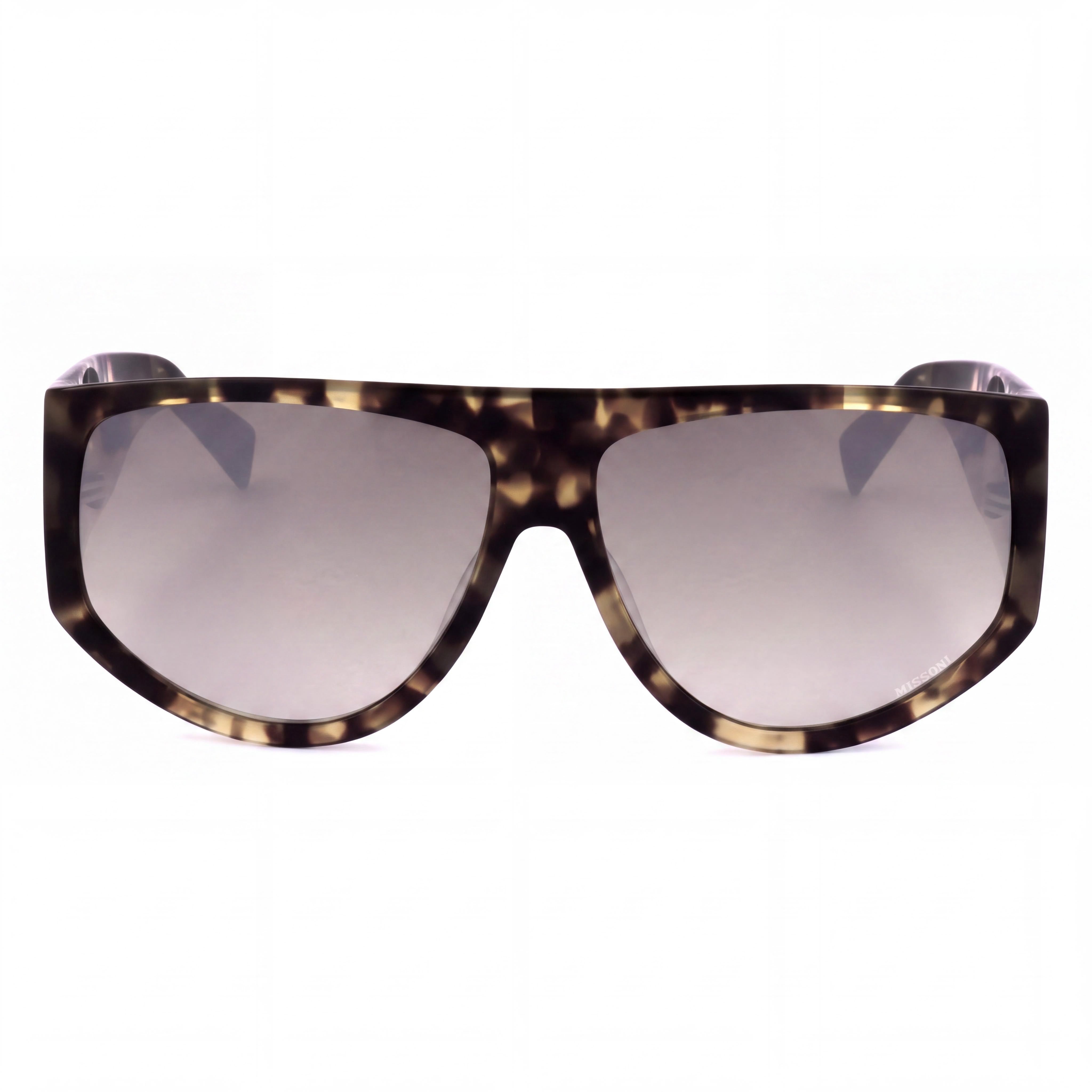 M Missoni Missoni Seasonal Women's Acetate Frame UV Protected Brown Yellow Havana Sunglasses 61mm, Photo 2