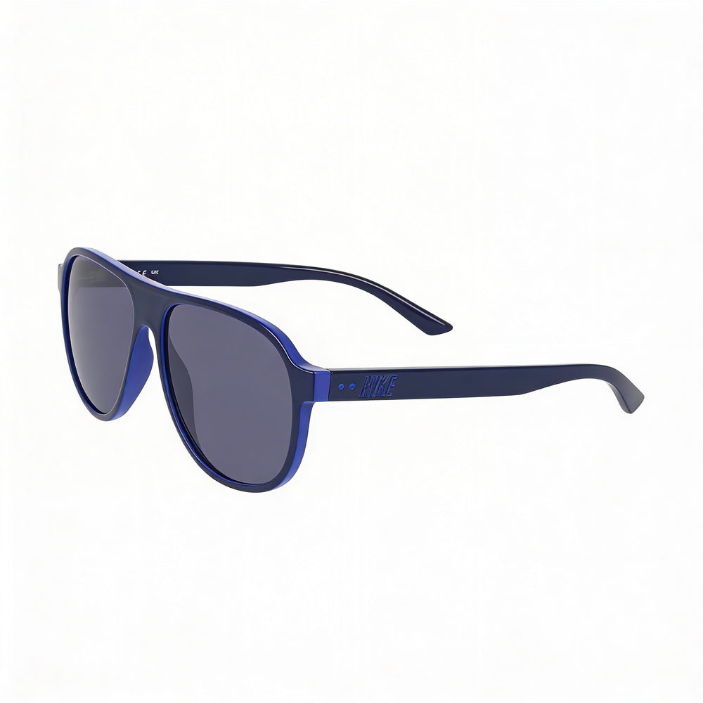 Nike Vintage Icon Unisex Plastic Frame Blue Void Blue Sunglasses 59mm UV Protection